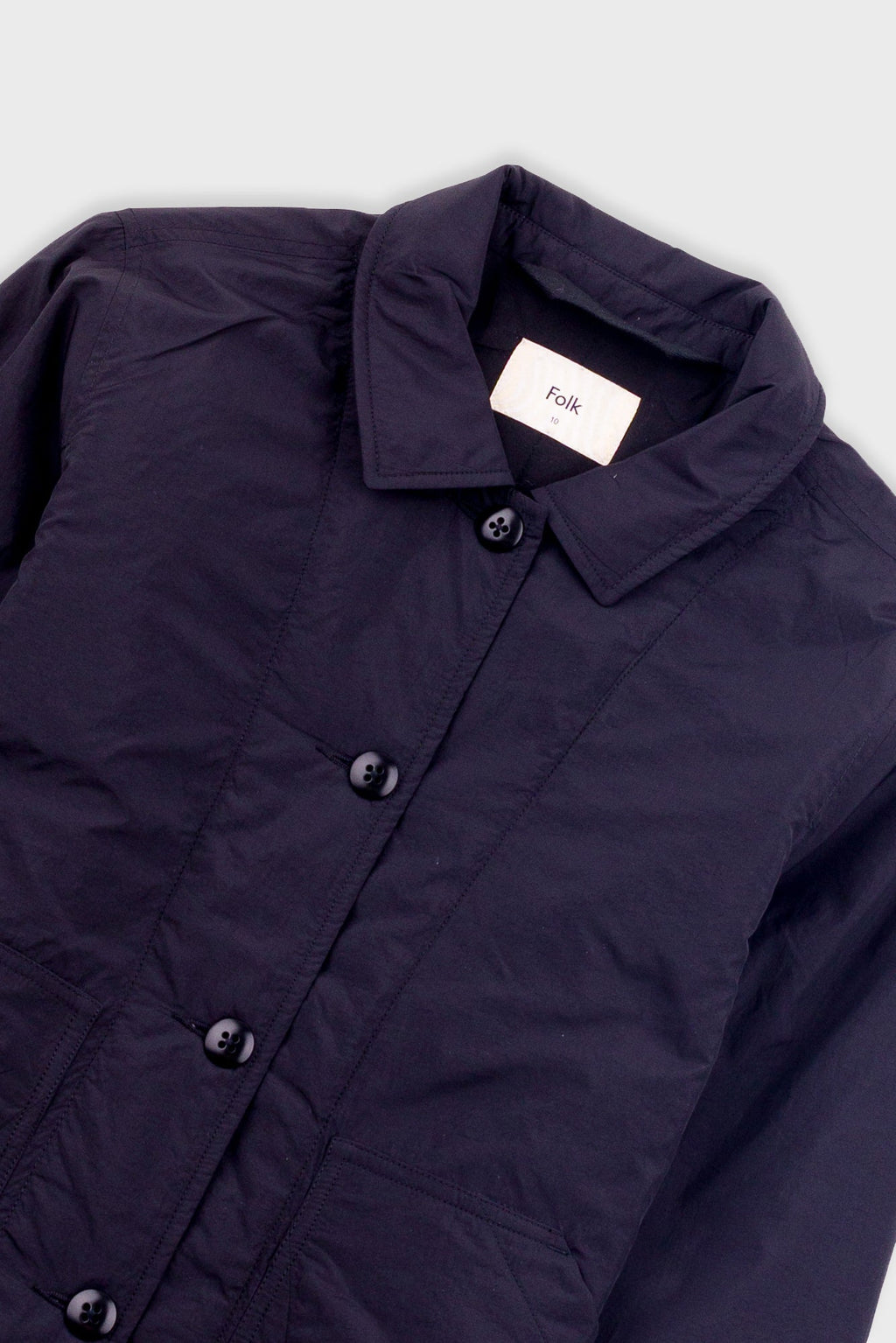Wadded Prism Jacket - Black Nylon