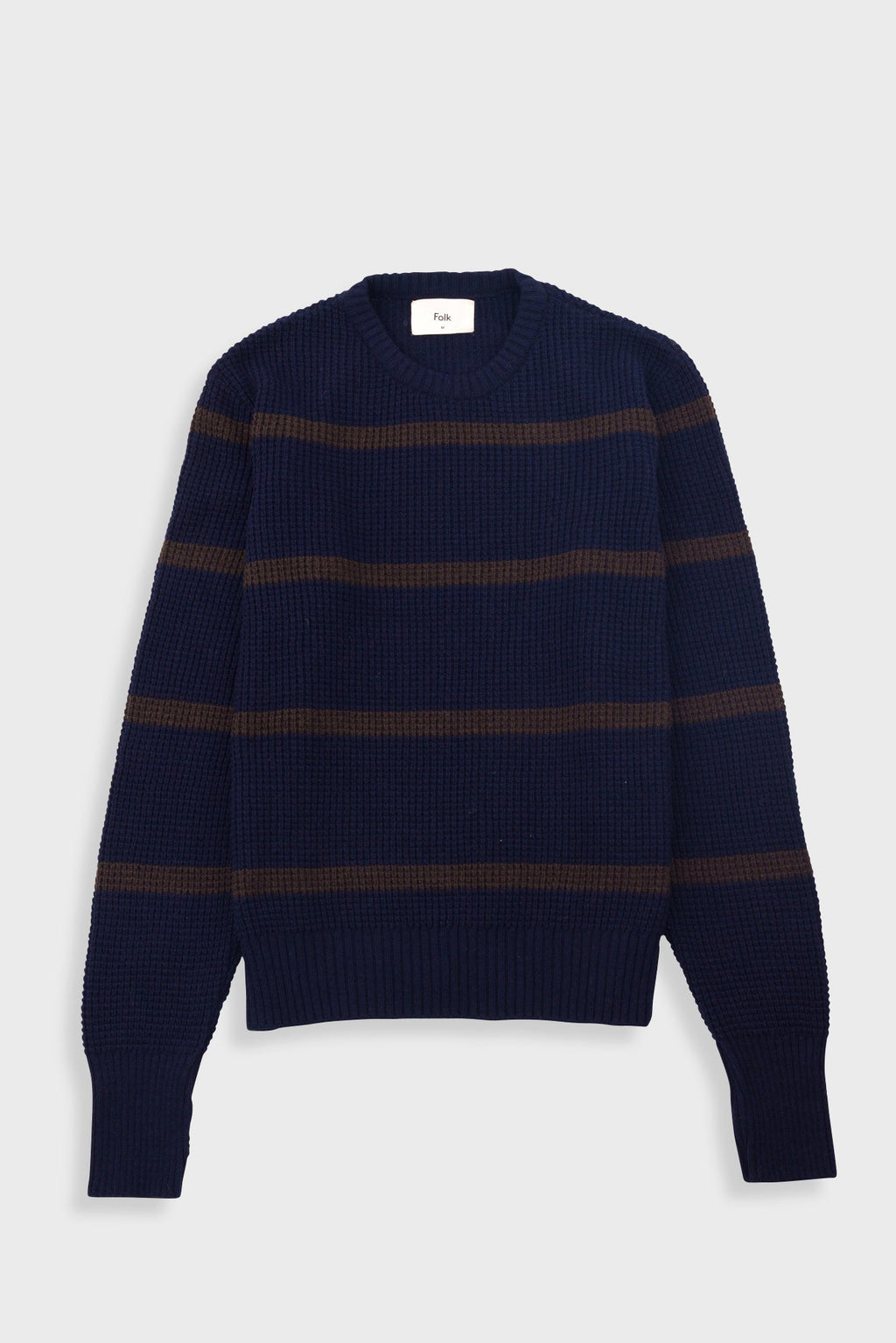 Waffle Crew - Navy Espresso Stripe