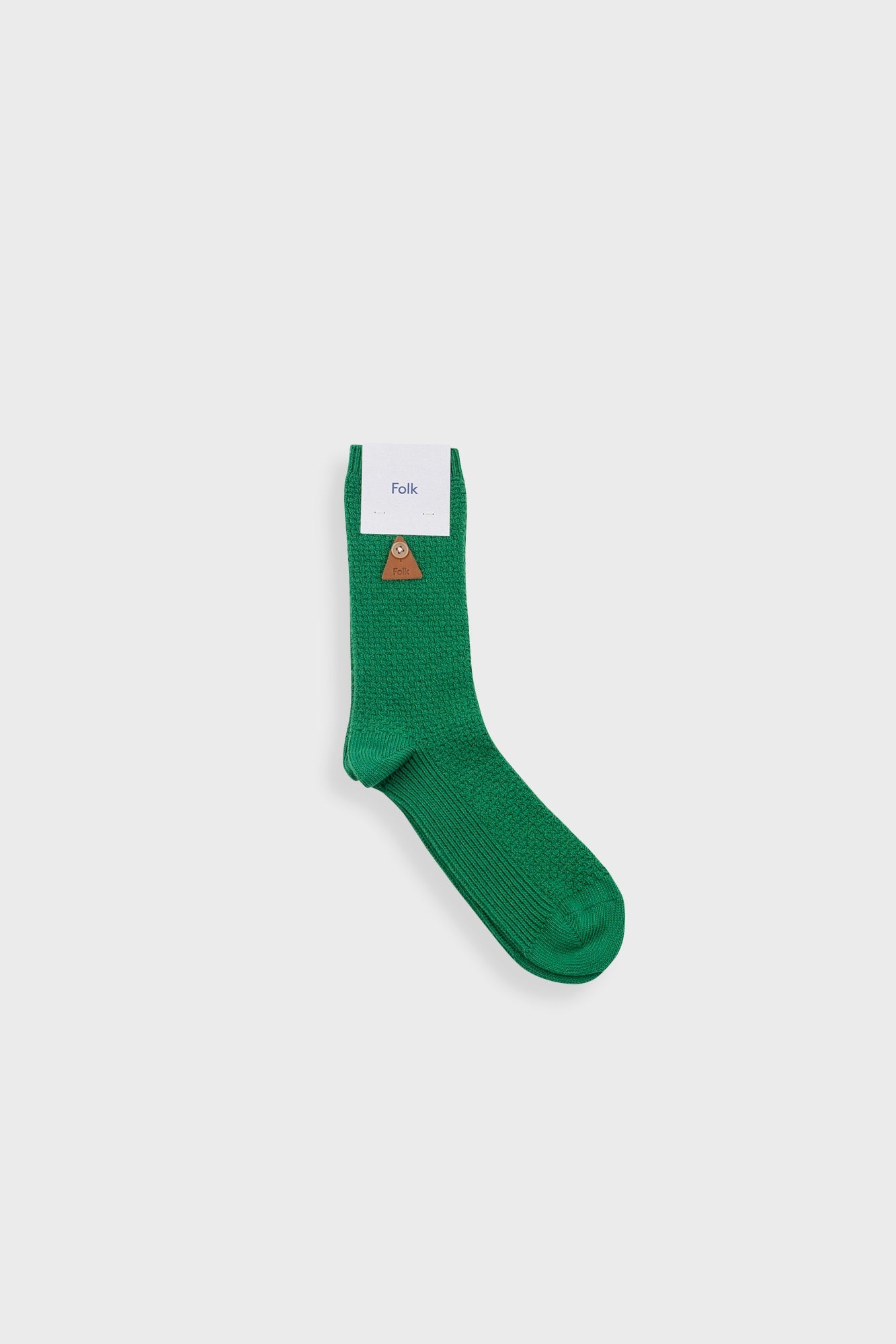 Waffle Sock - Green