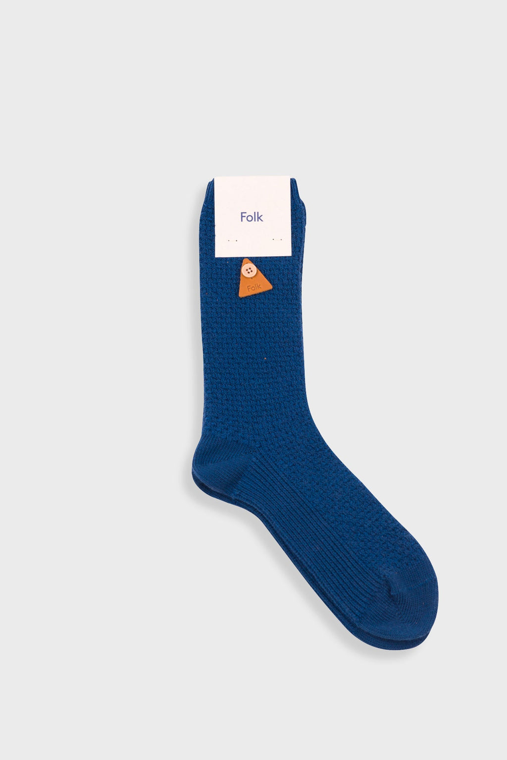 Waffle Socks - Indigo