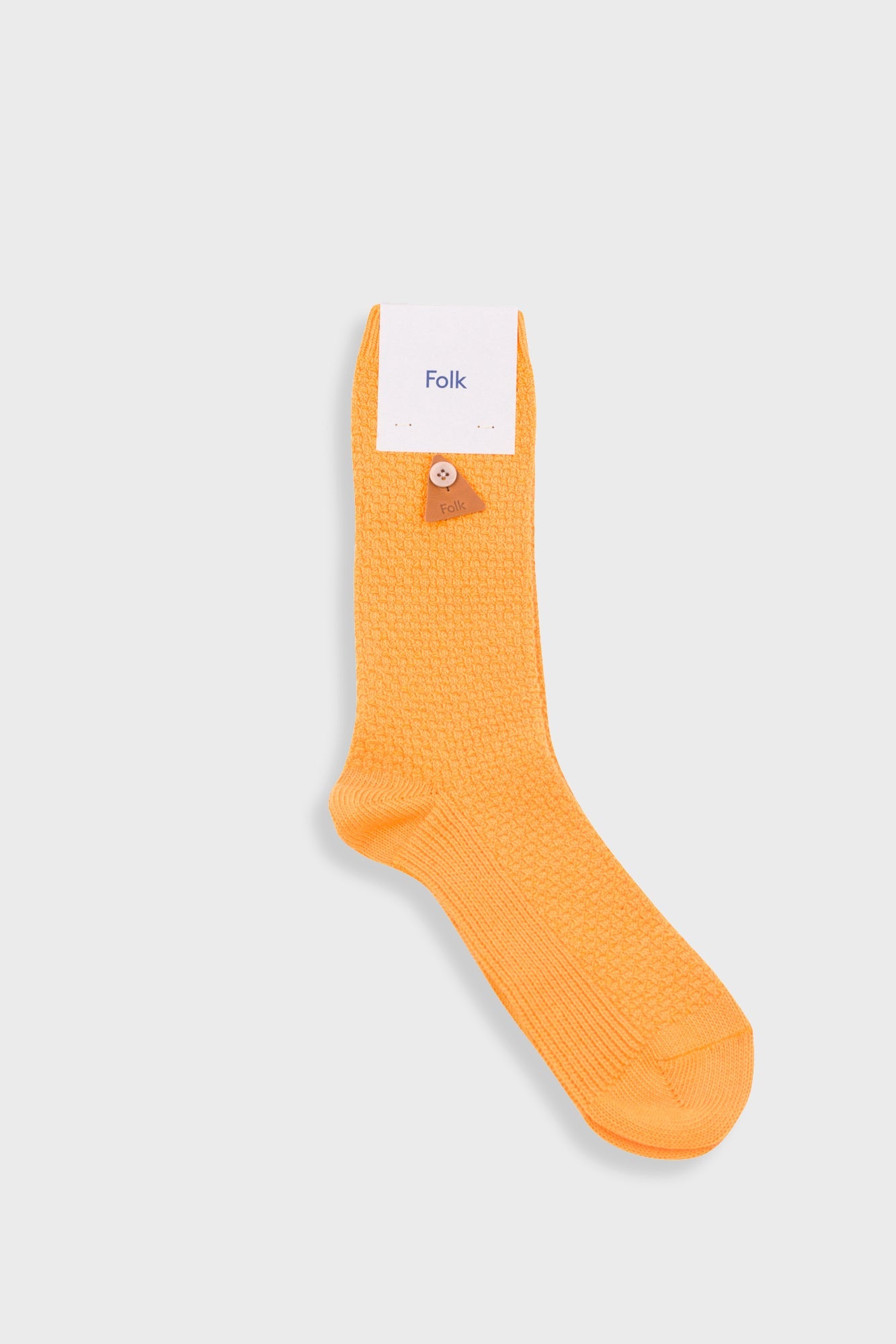 Waffle Socks - Pumpkin