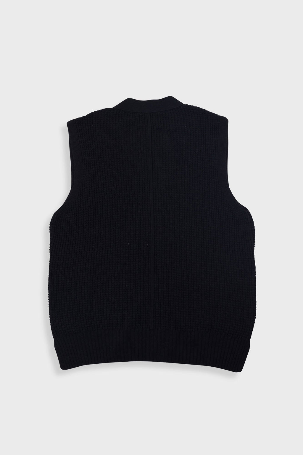 Waffle Vest - Black