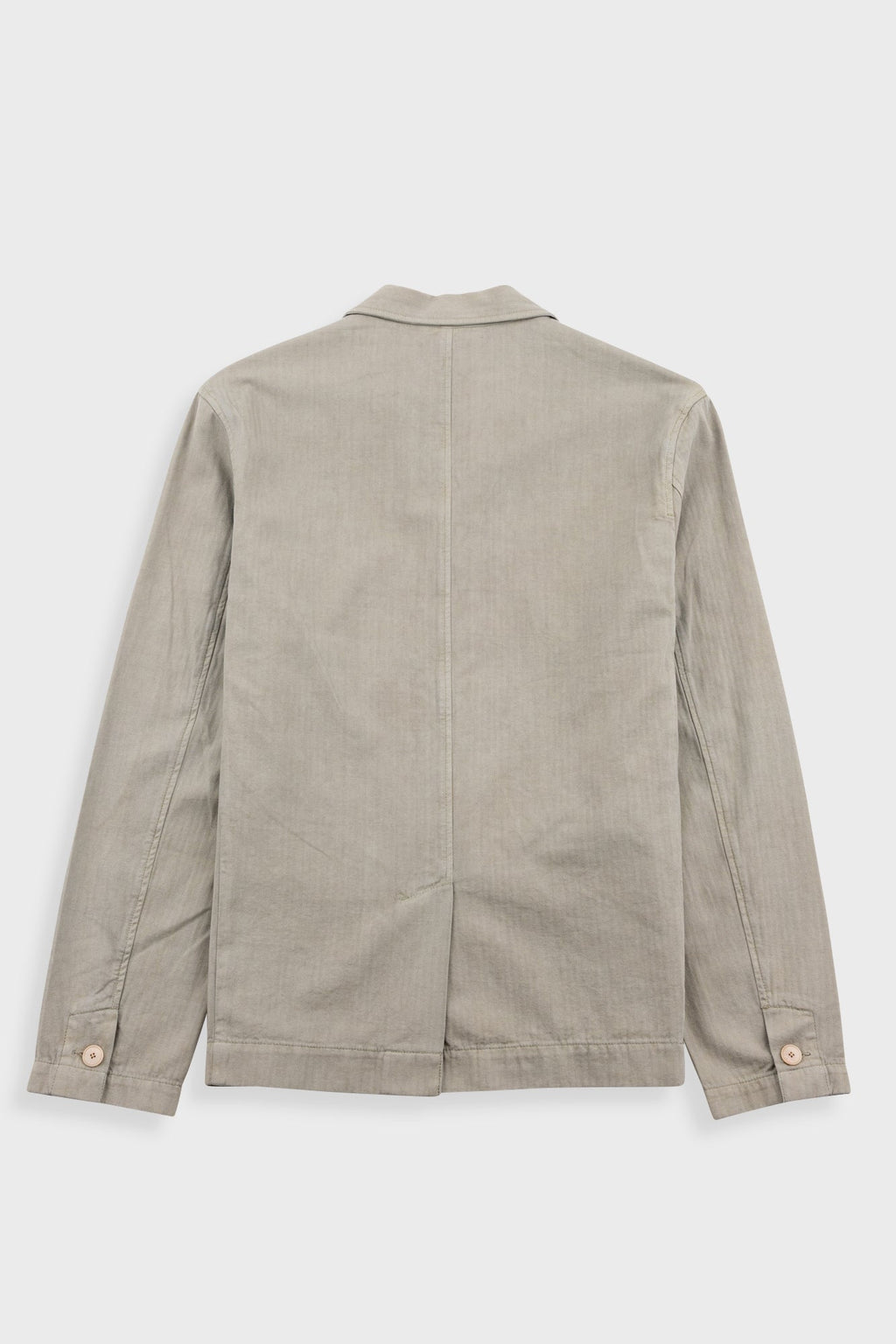 Wide Fit Blazer - Silver Sage Herringbone