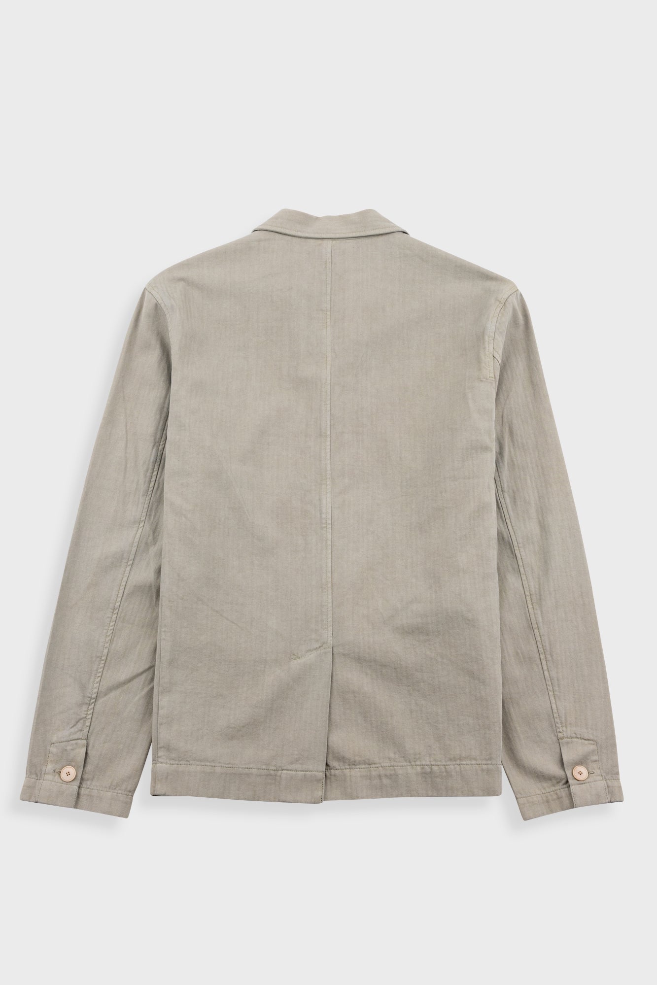 Wide Fit Blazer - Silver Sage Herringbone