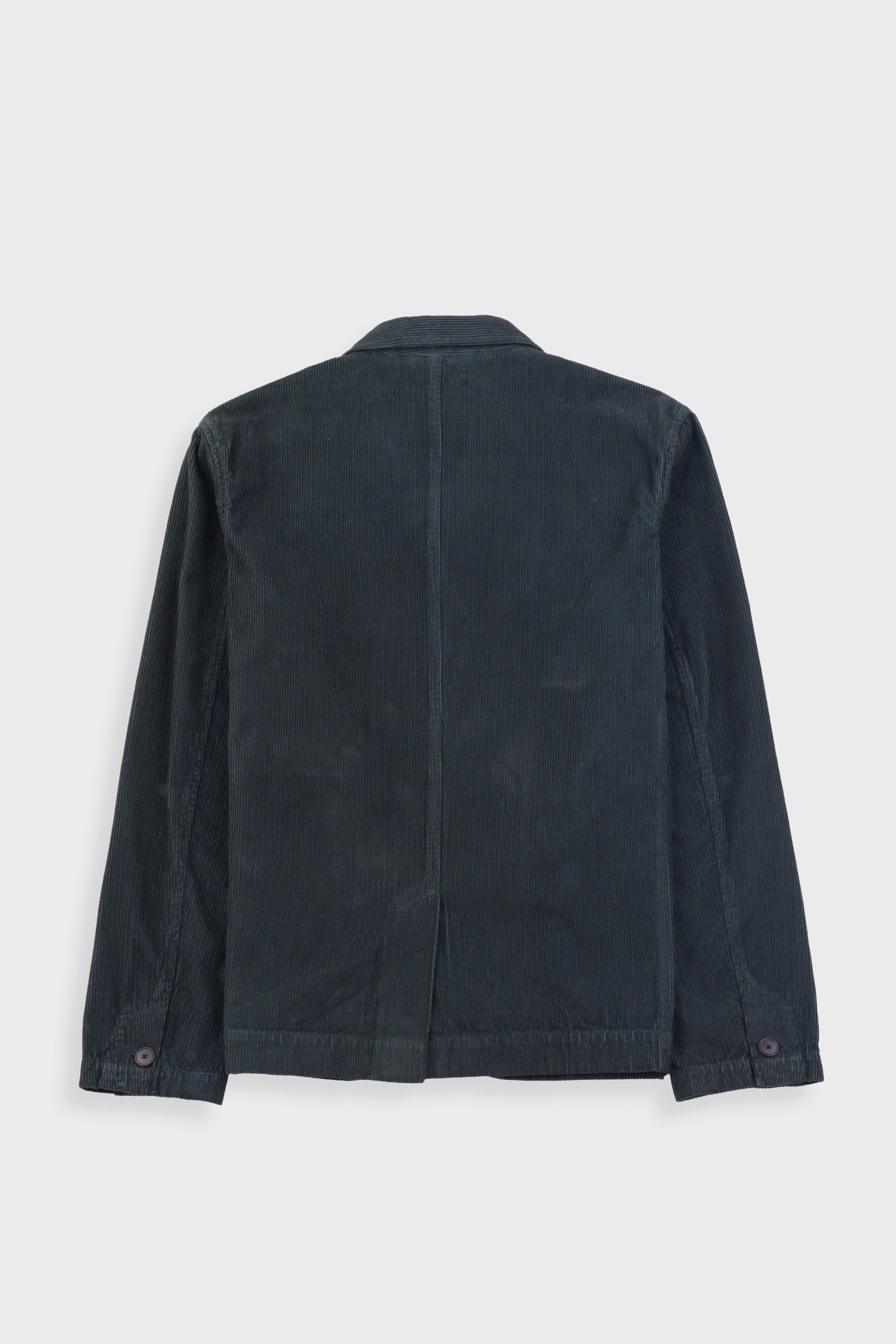 Wide Fit Blazer - Smoke Grey Cord