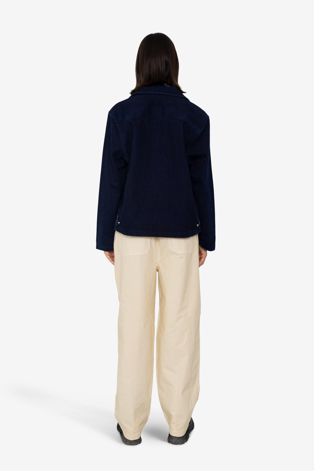 Worker Overshirt - Deep Indigo Slub