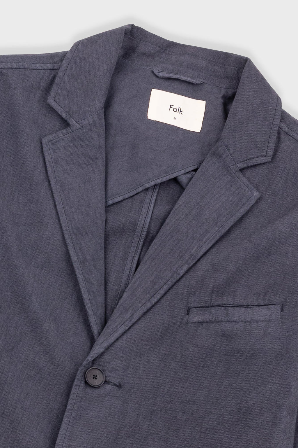 Lunar Blazer - Soft Black Cotton Linen
