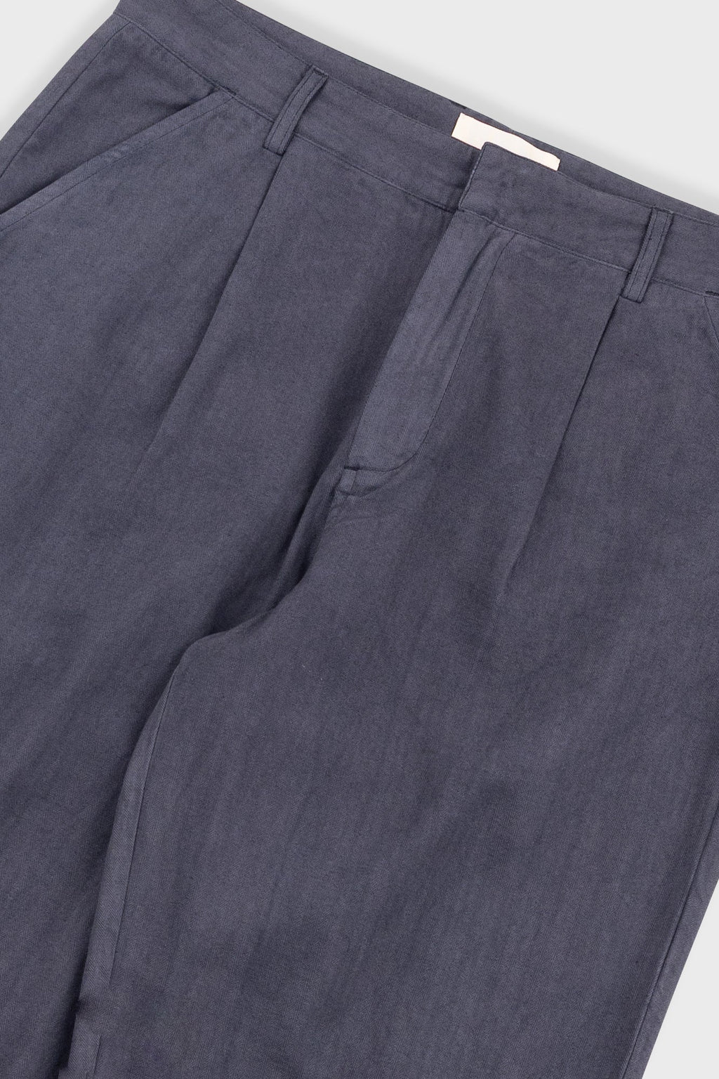Lunar Suit Trouser - Soft Black Cotton Linen