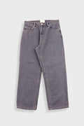 Barrel Leg Trouser - Smoke Grey Denim