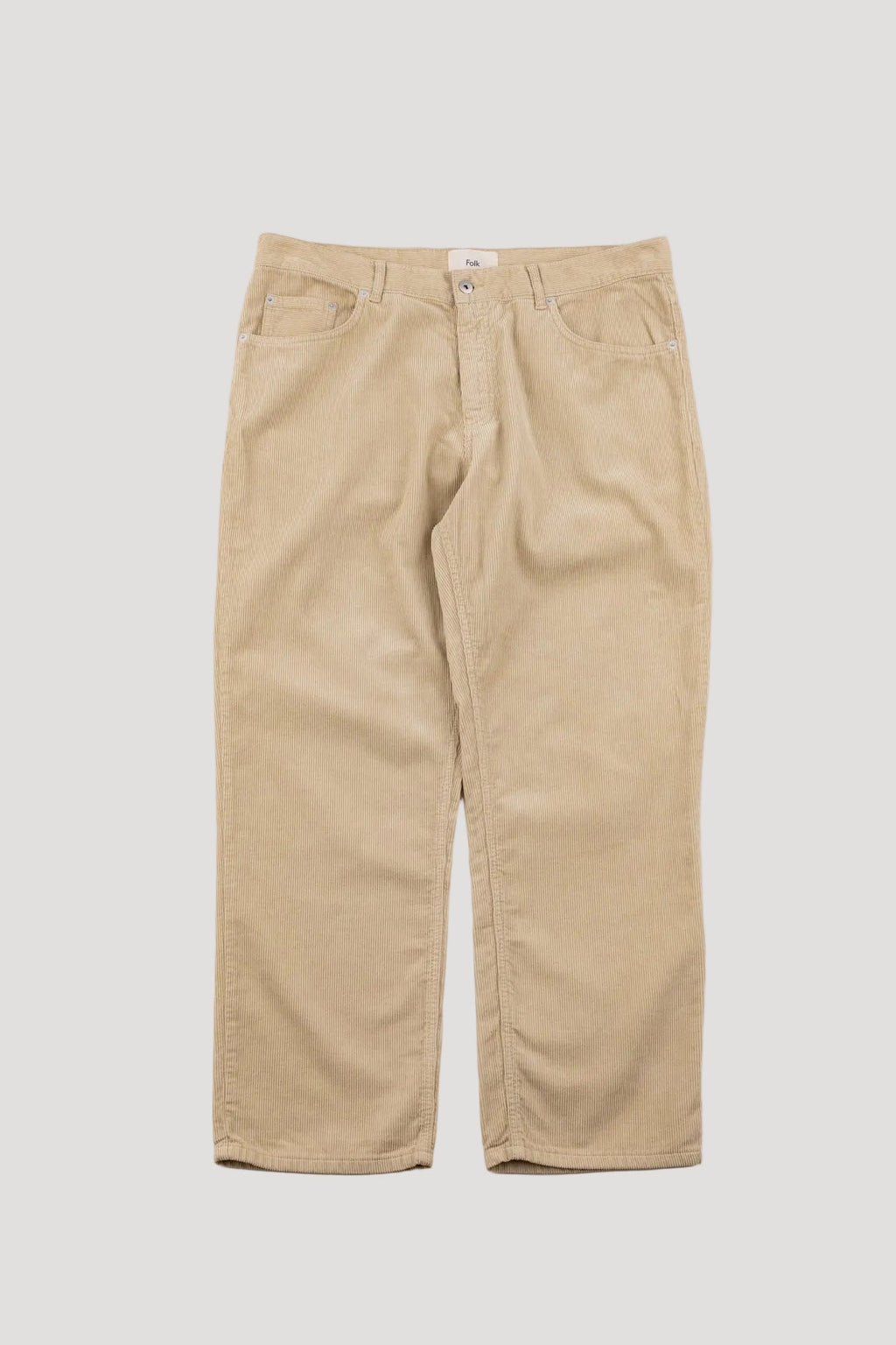 5 Pocket Trouser - Light Sand Cord