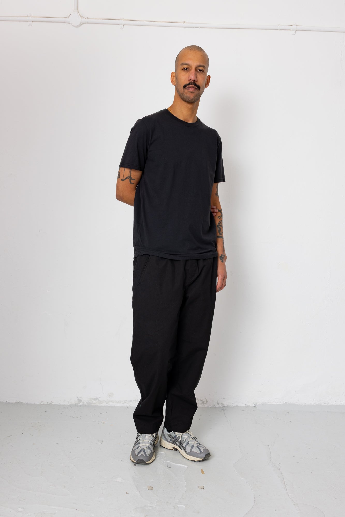 Drawcord Assembly Pant - Black Ripstop