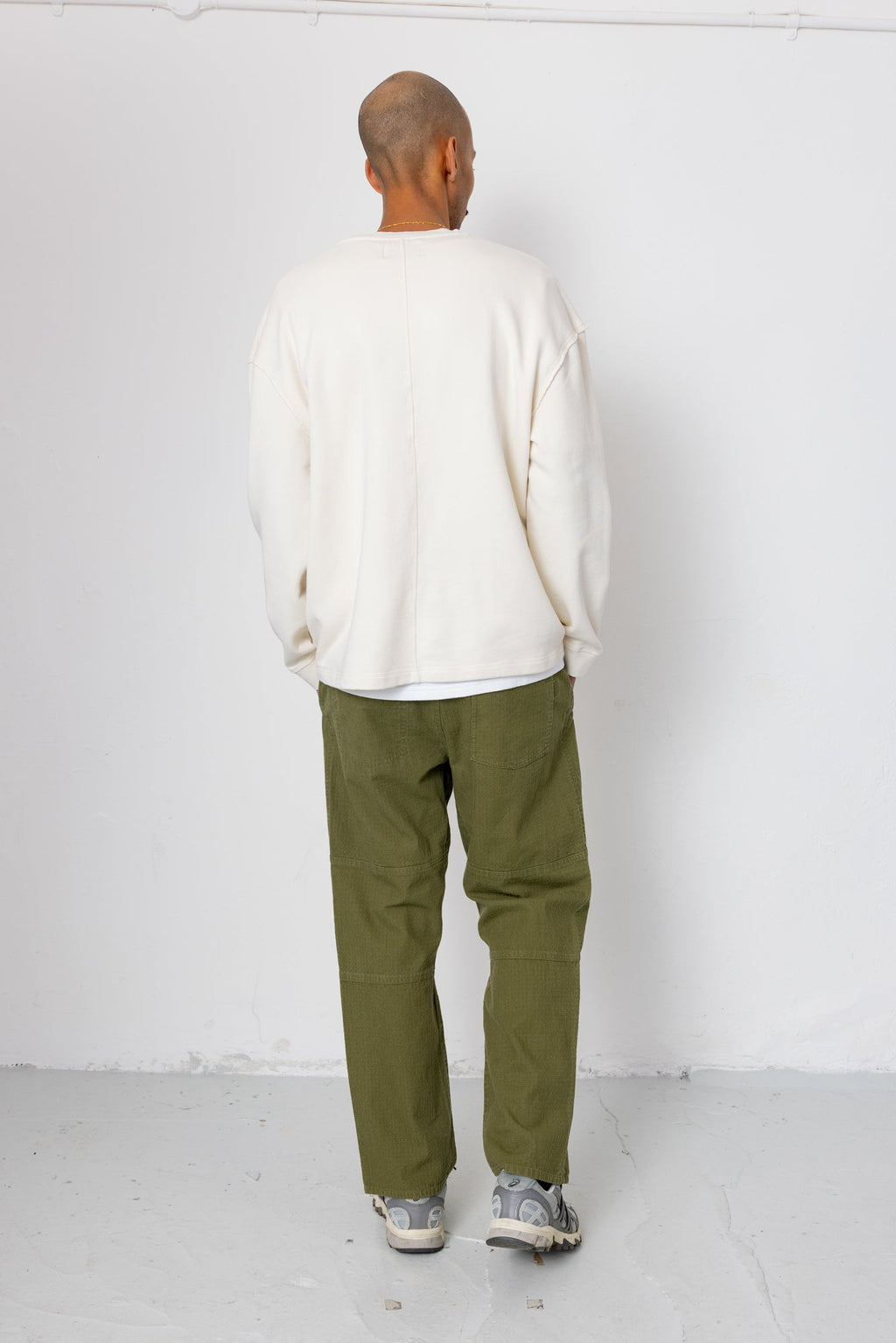 Assembly Utility Trouser - Light Olive Chunky Ripstop