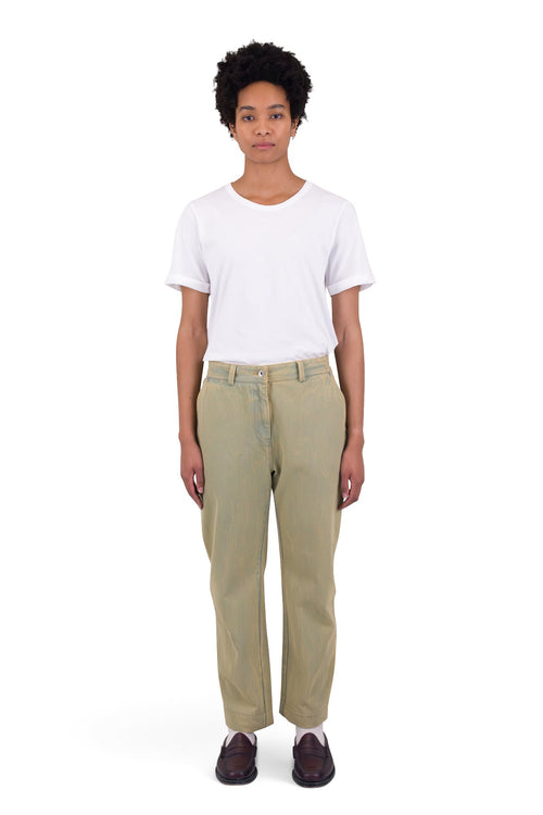Barrel Trousers - Bleached Denim SS25