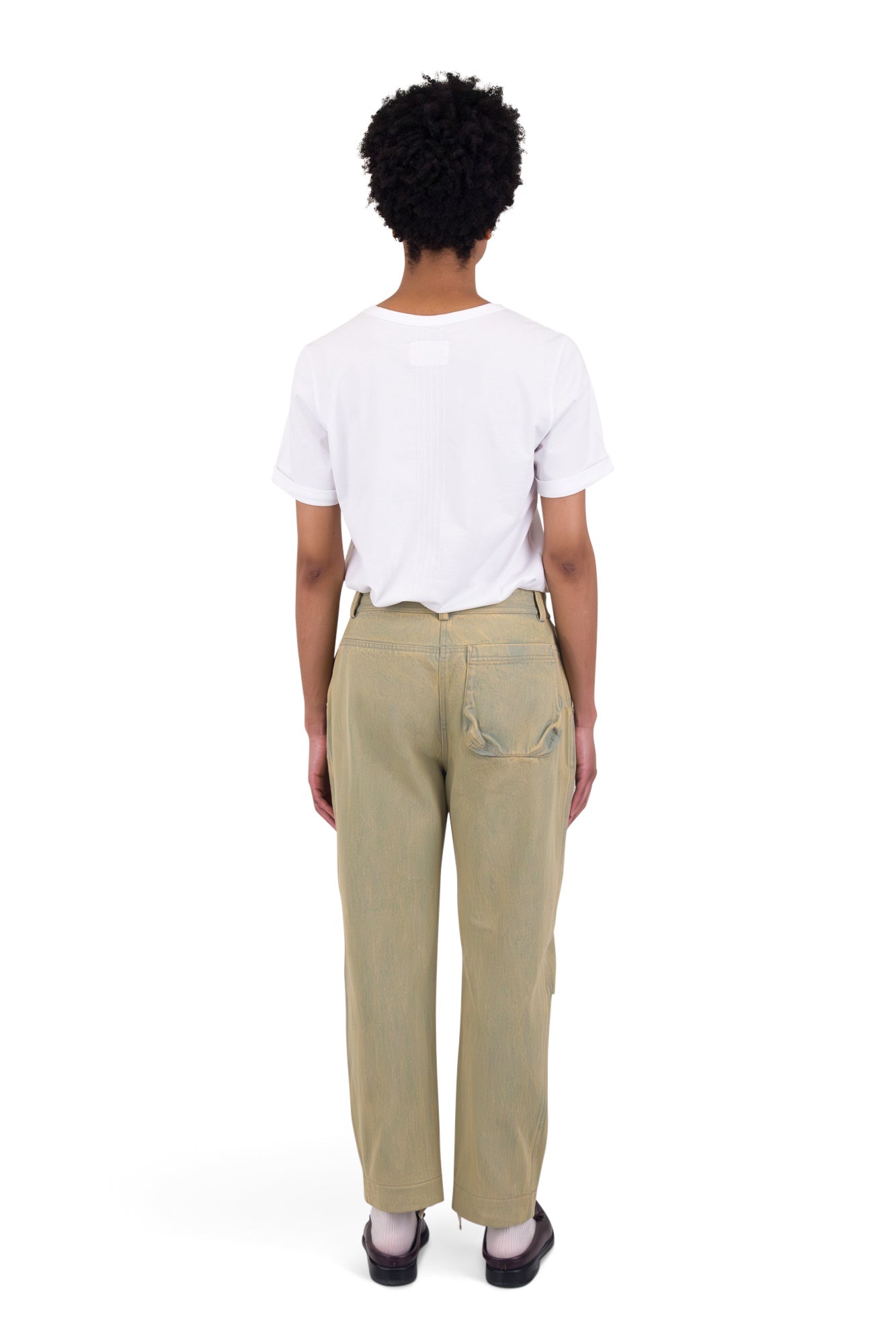 Barrel Trousers - Bleached Denim SS25
