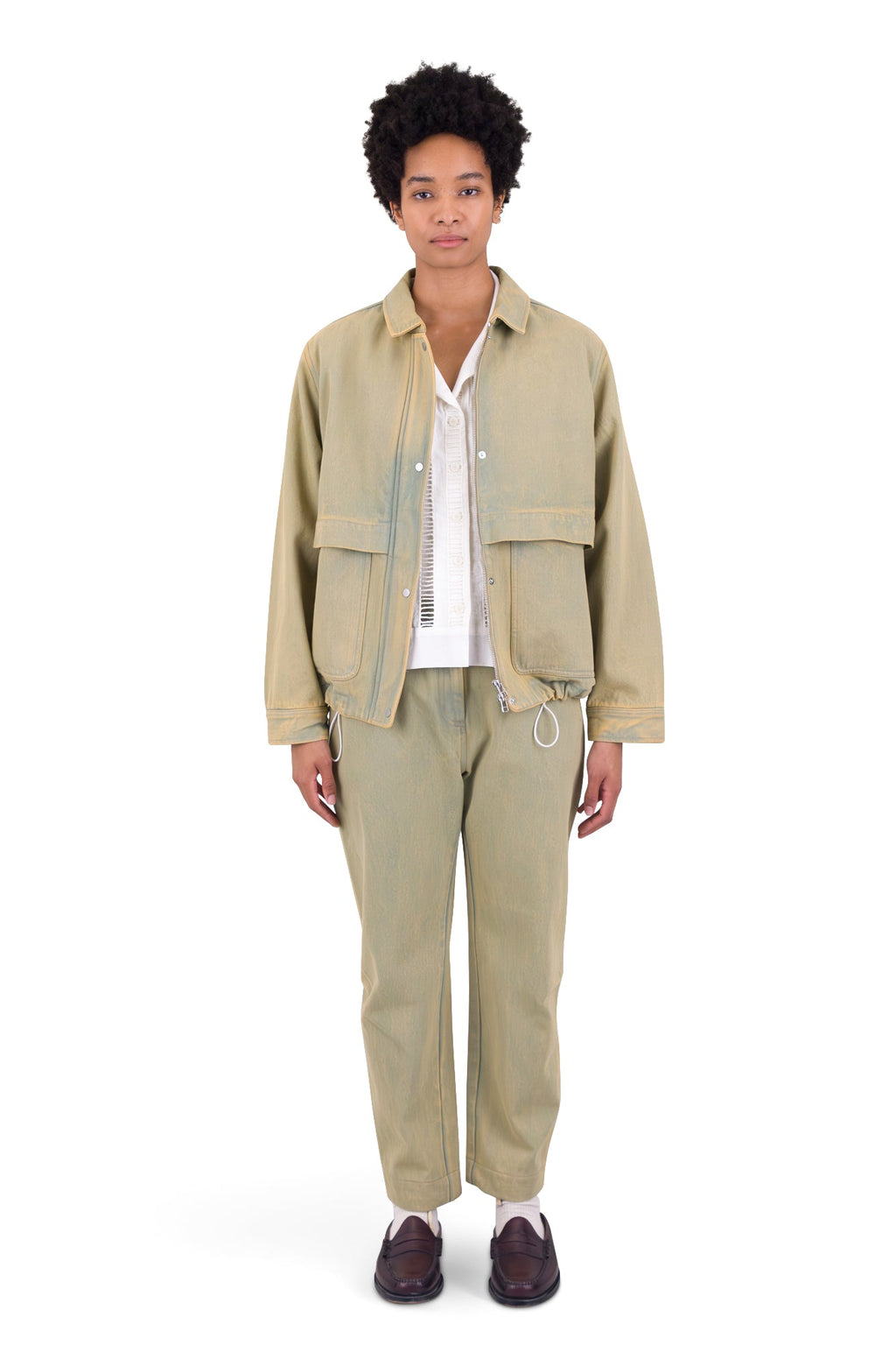 Blouson - Bleached Denim