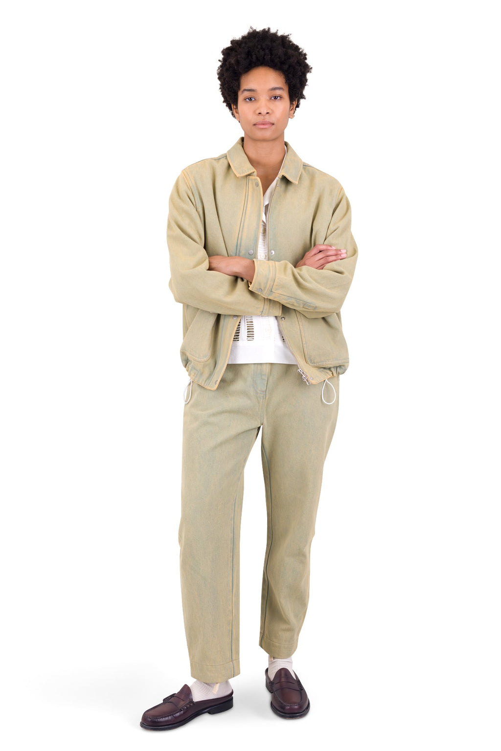 Blouson - Bleached Denim