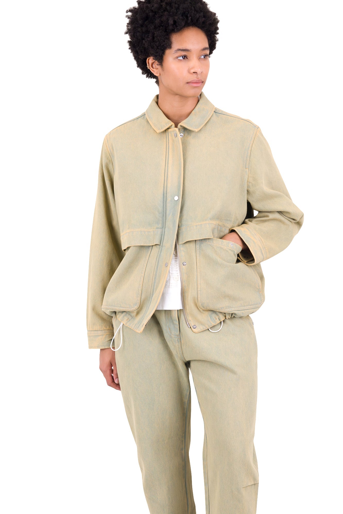 Blouson - Bleached Denim