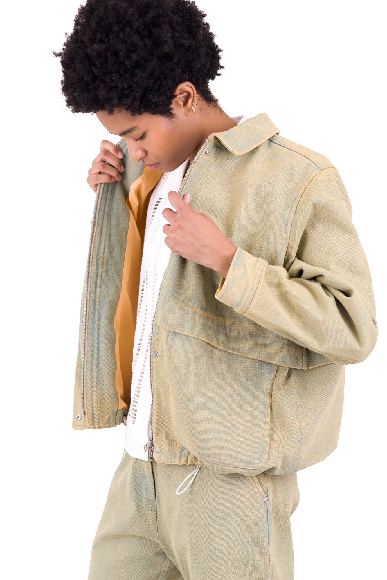 Blouson - Bleached Denim