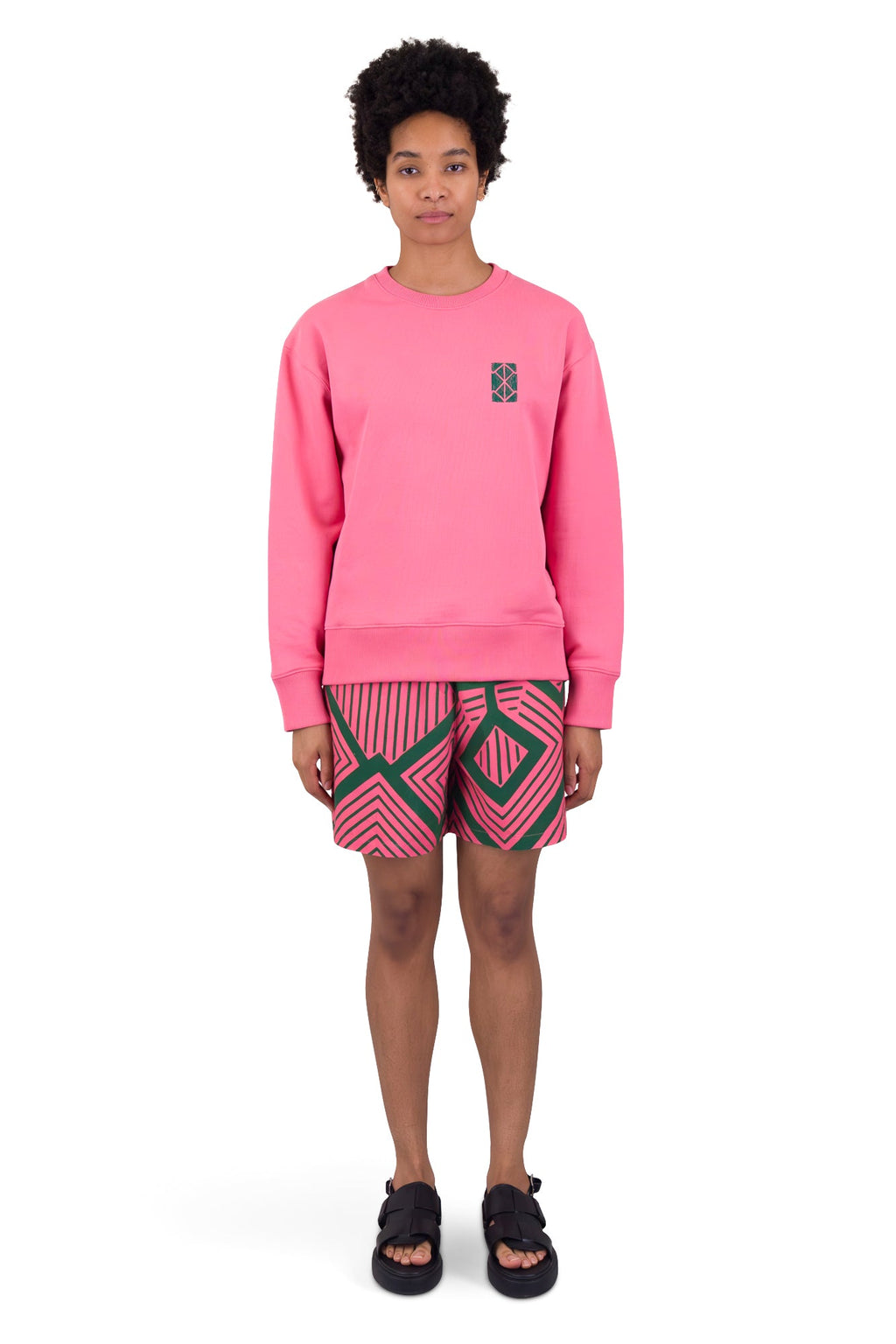 Boxy Sweat - Coral