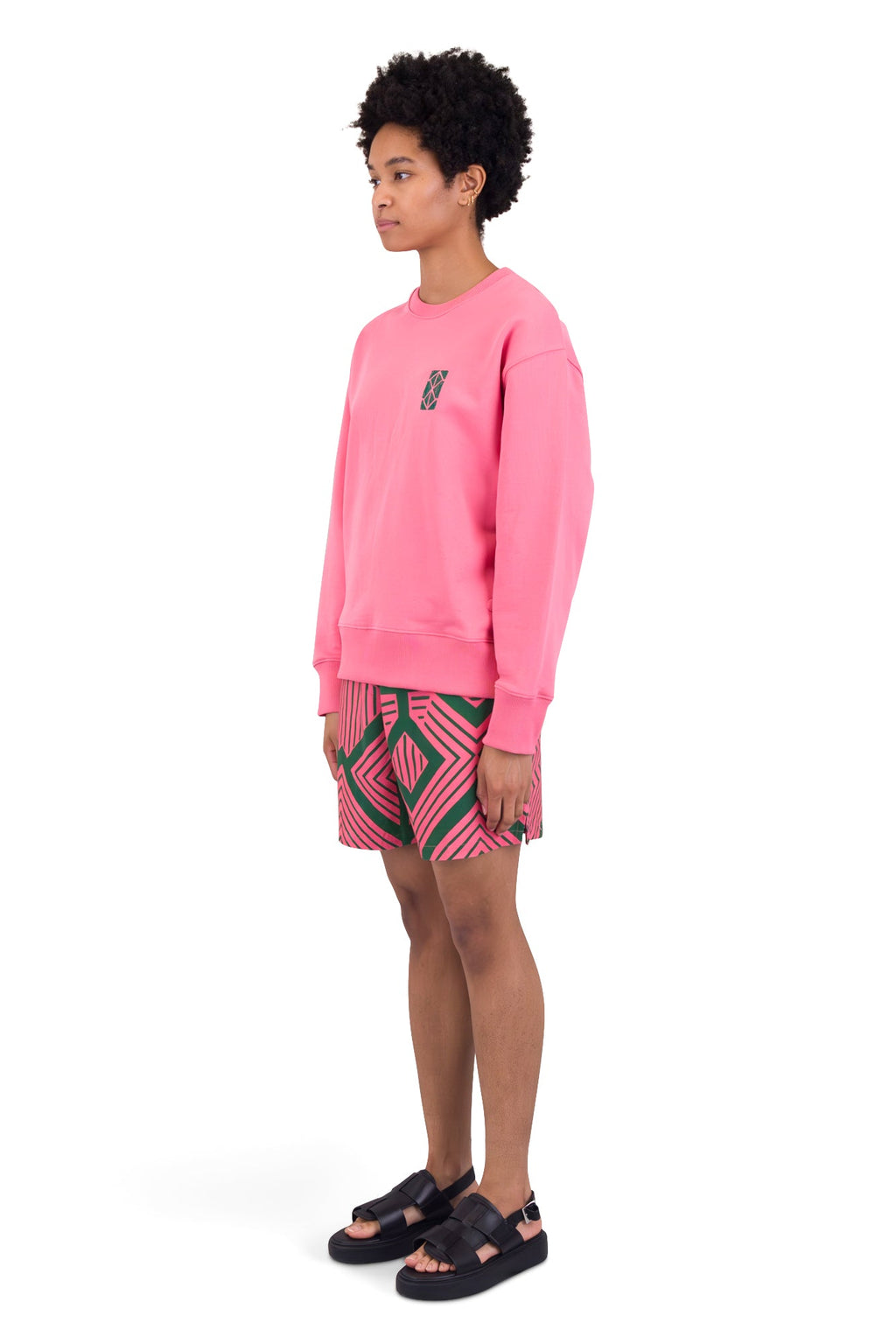 Boxy Sweat - Coral