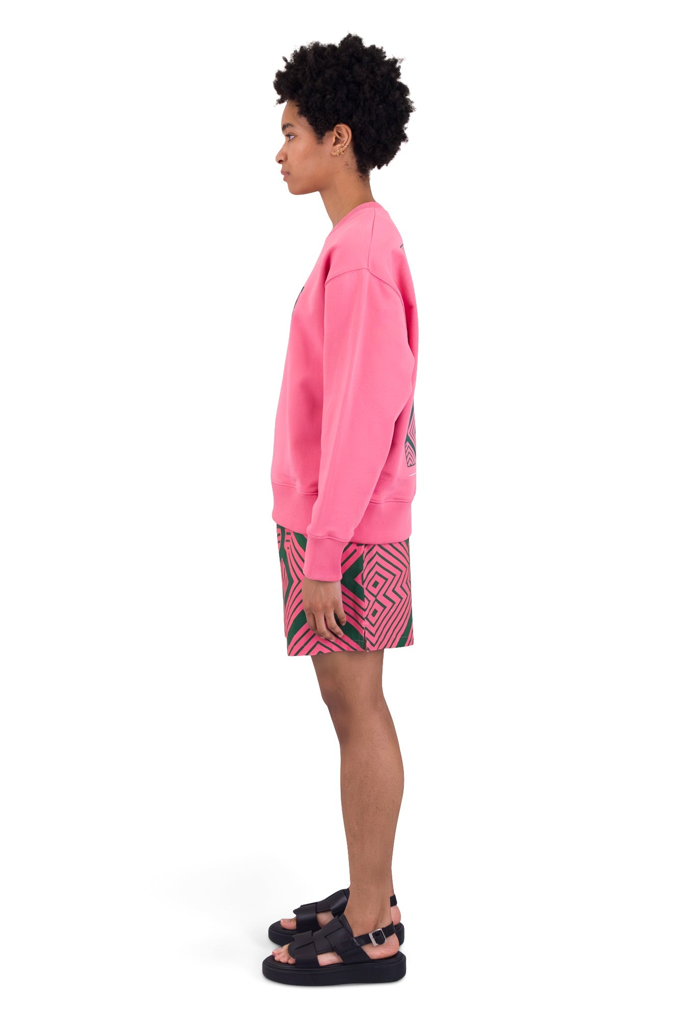 Boxy Sweat - Coral