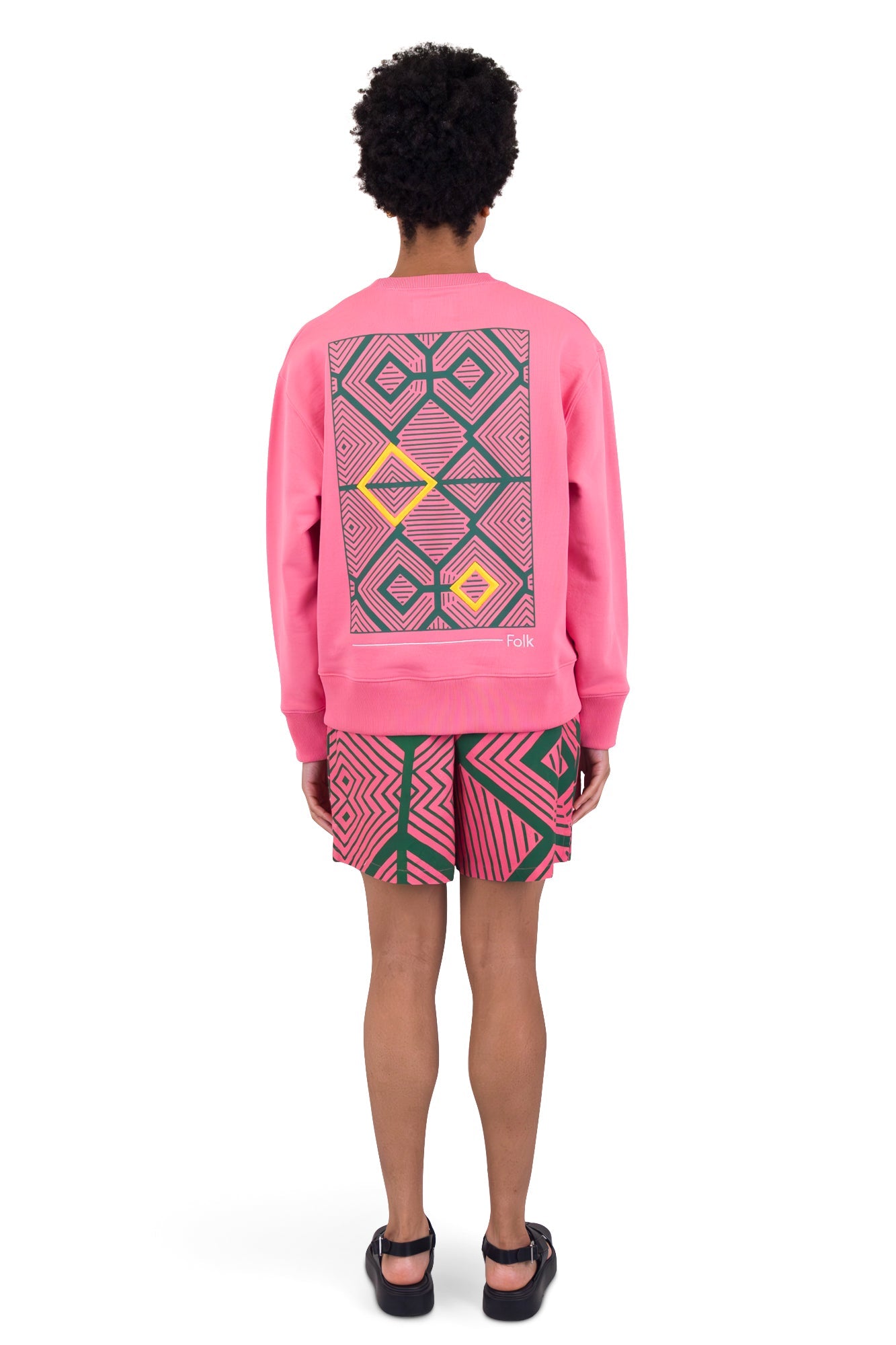 Boxy Sweat - Coral