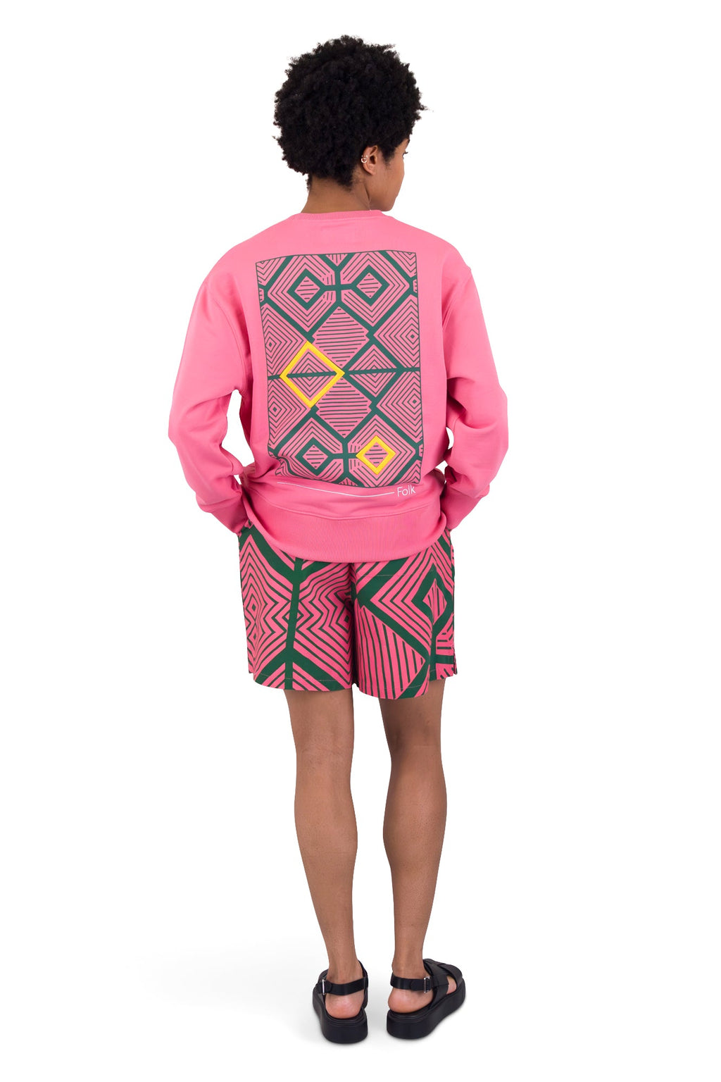 Boxy Sweat - Coral