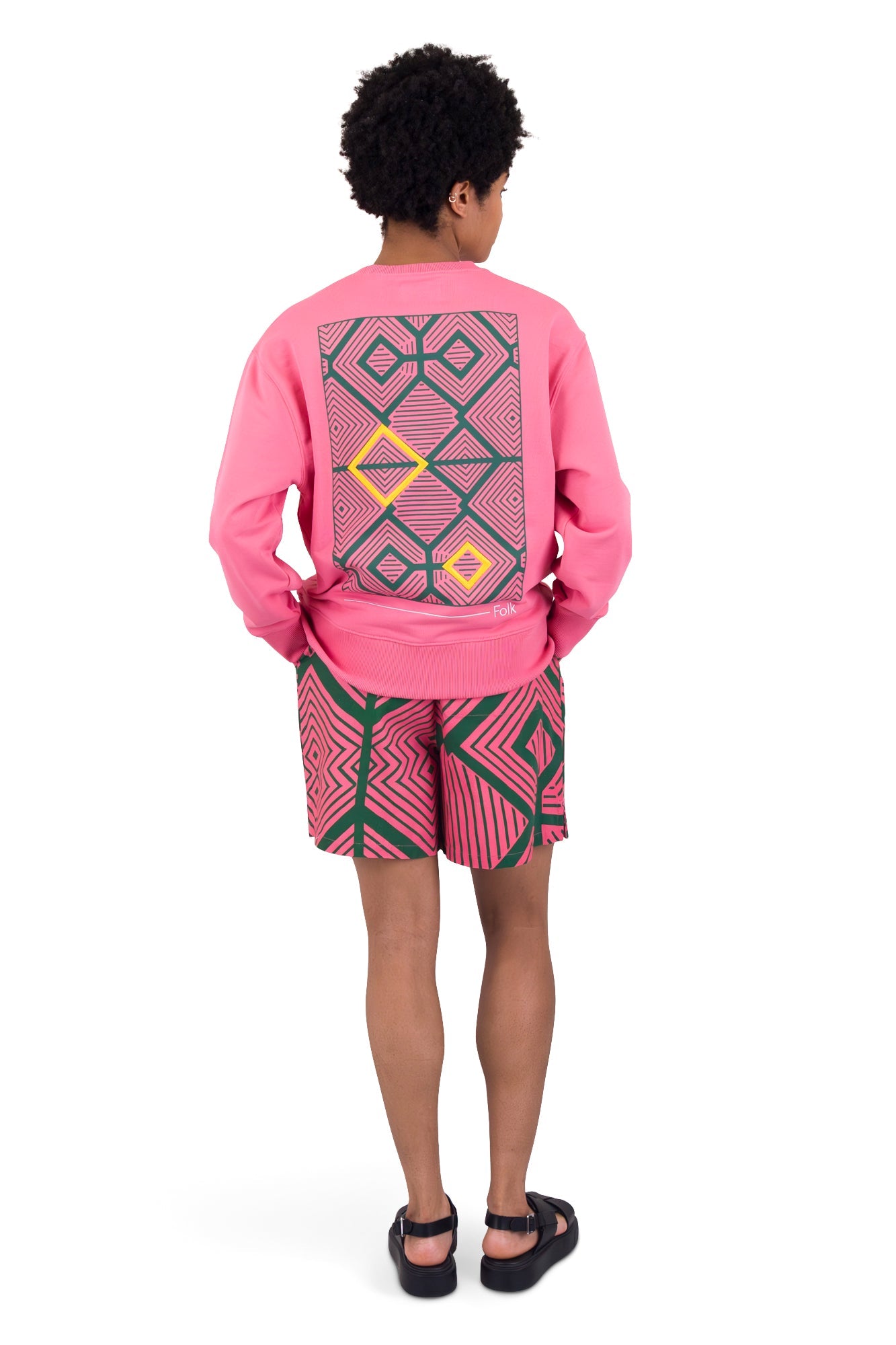 Boxy Sweat - Coral