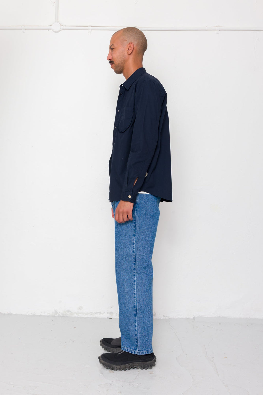 Curve Shirt - Deep Navy