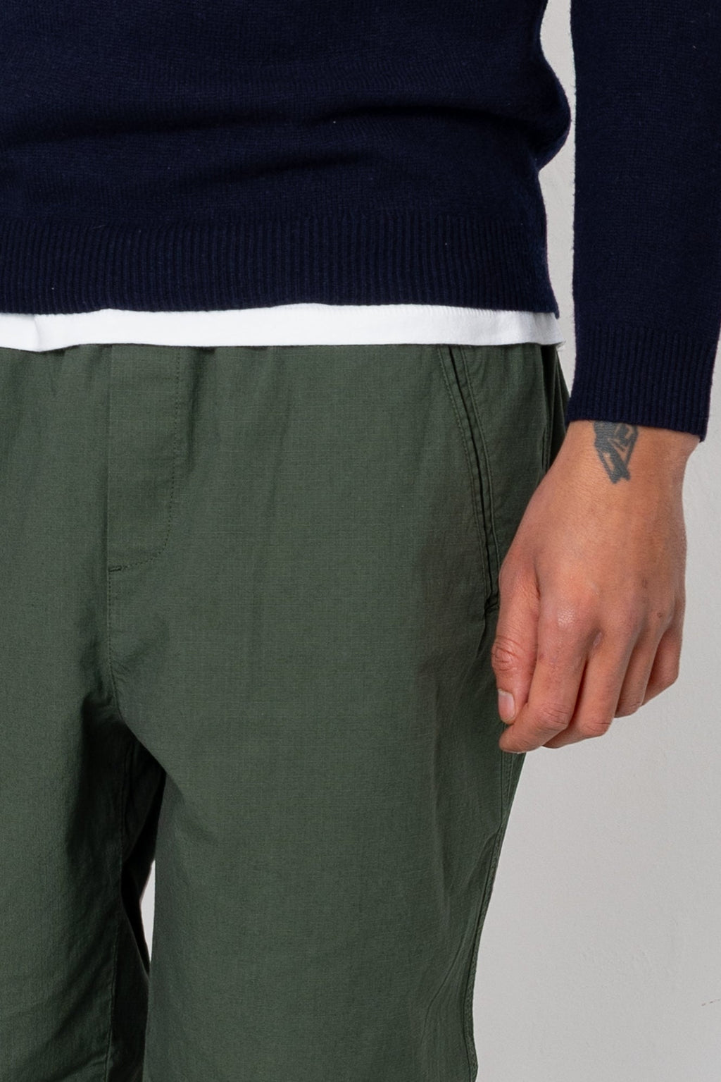 Drawcord Assembly Pant - Olive Ripstop