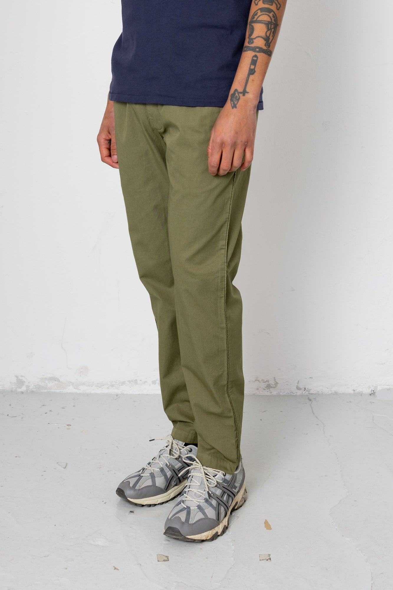 Drawcord Trousers - Khaki