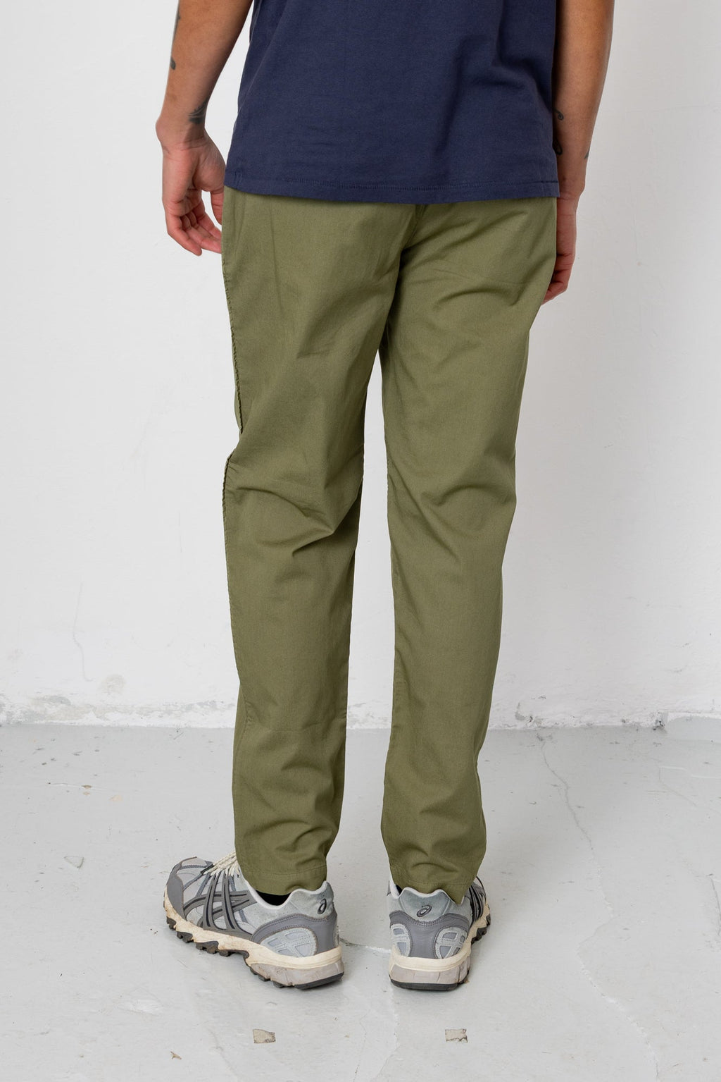 Drawcord Trousers - Olive