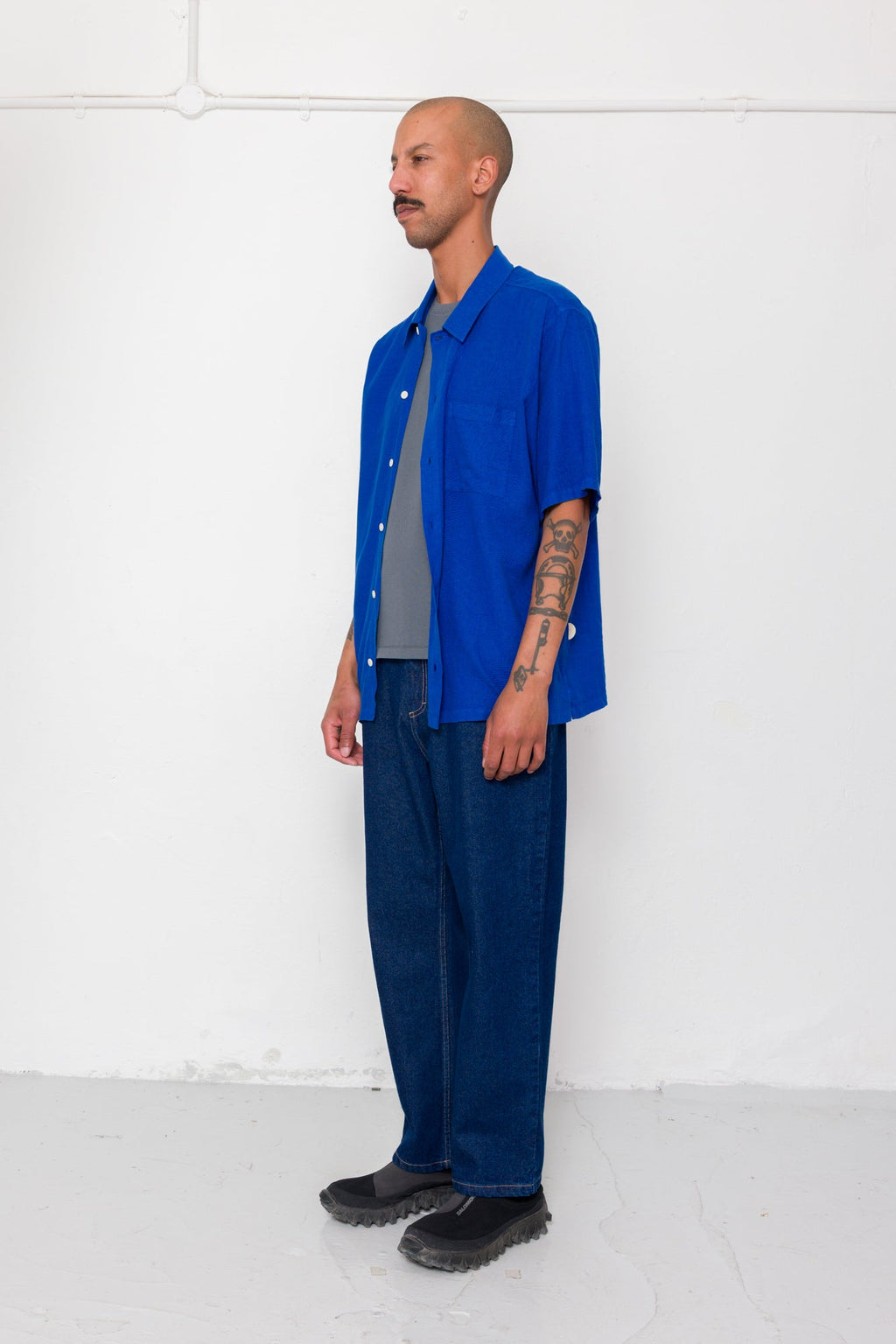 Gabe Shirt - Bright Blue