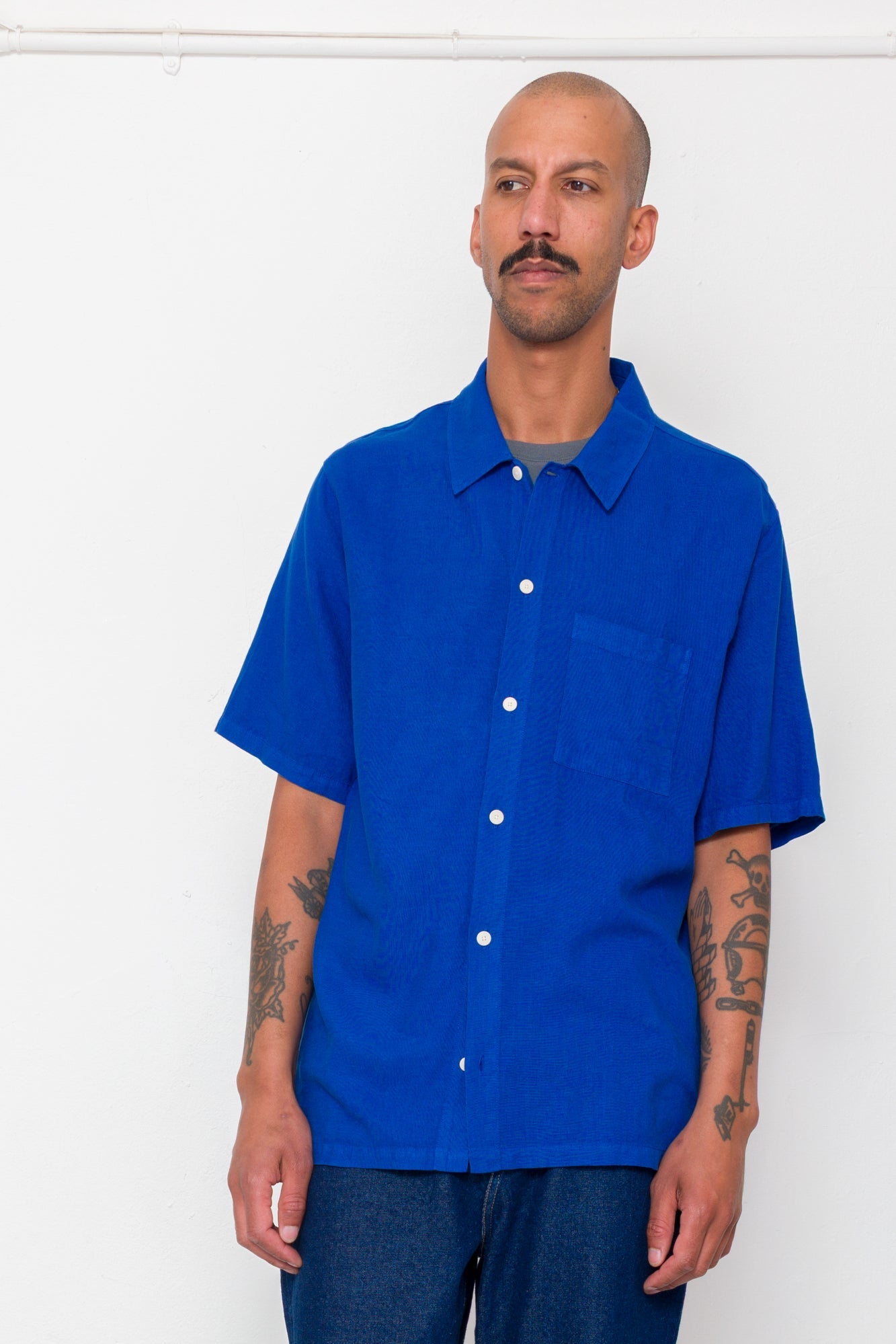 Gabe Shirt - Bright Blue