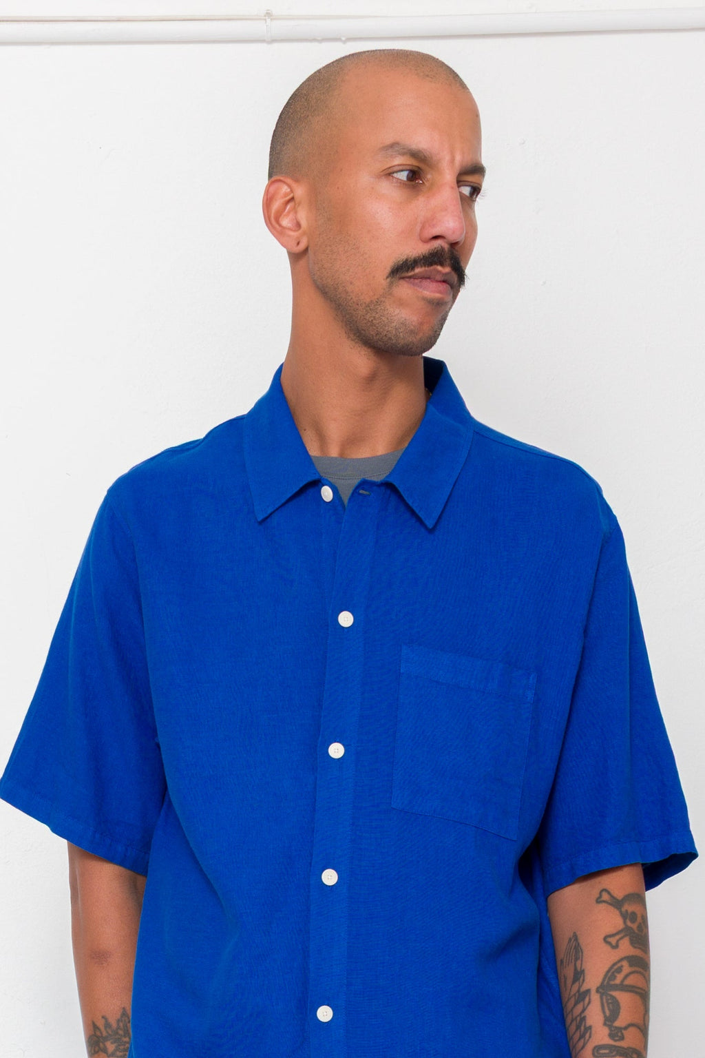 Gabe Shirt - Bright Blue