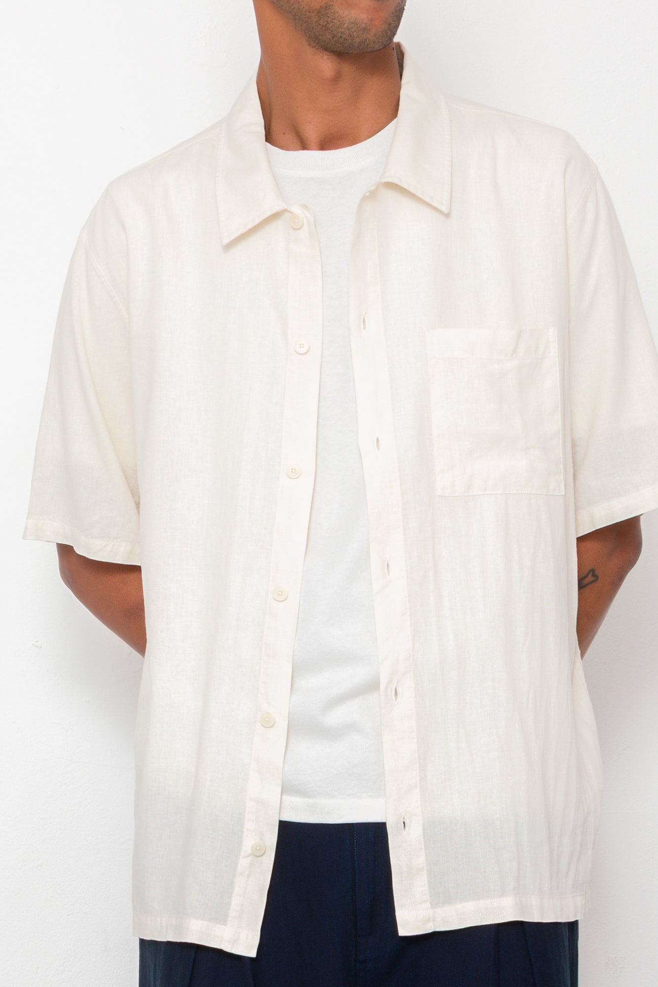 Gabe Shirt - Ecru
