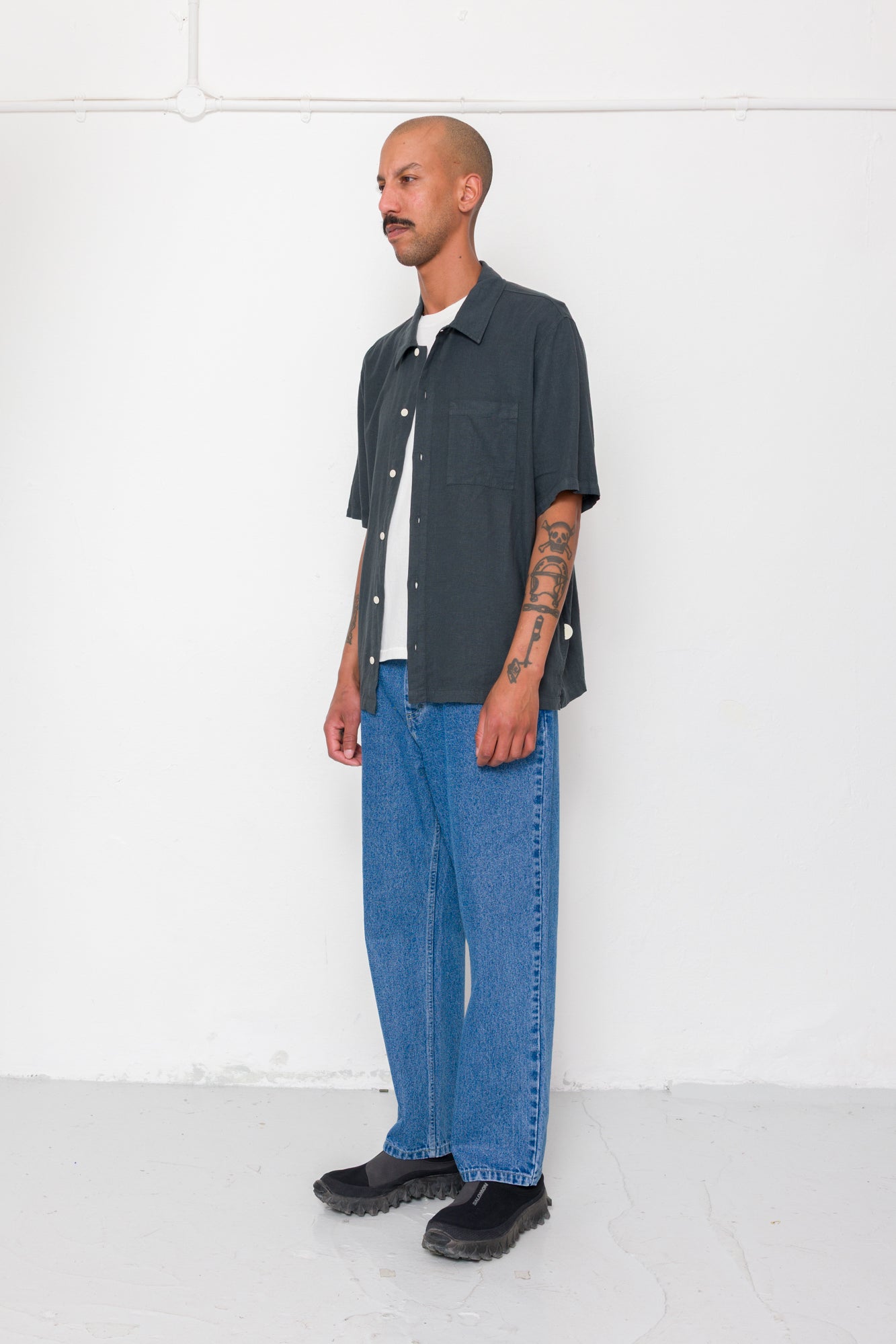 Gabe Shirt - Soft Black