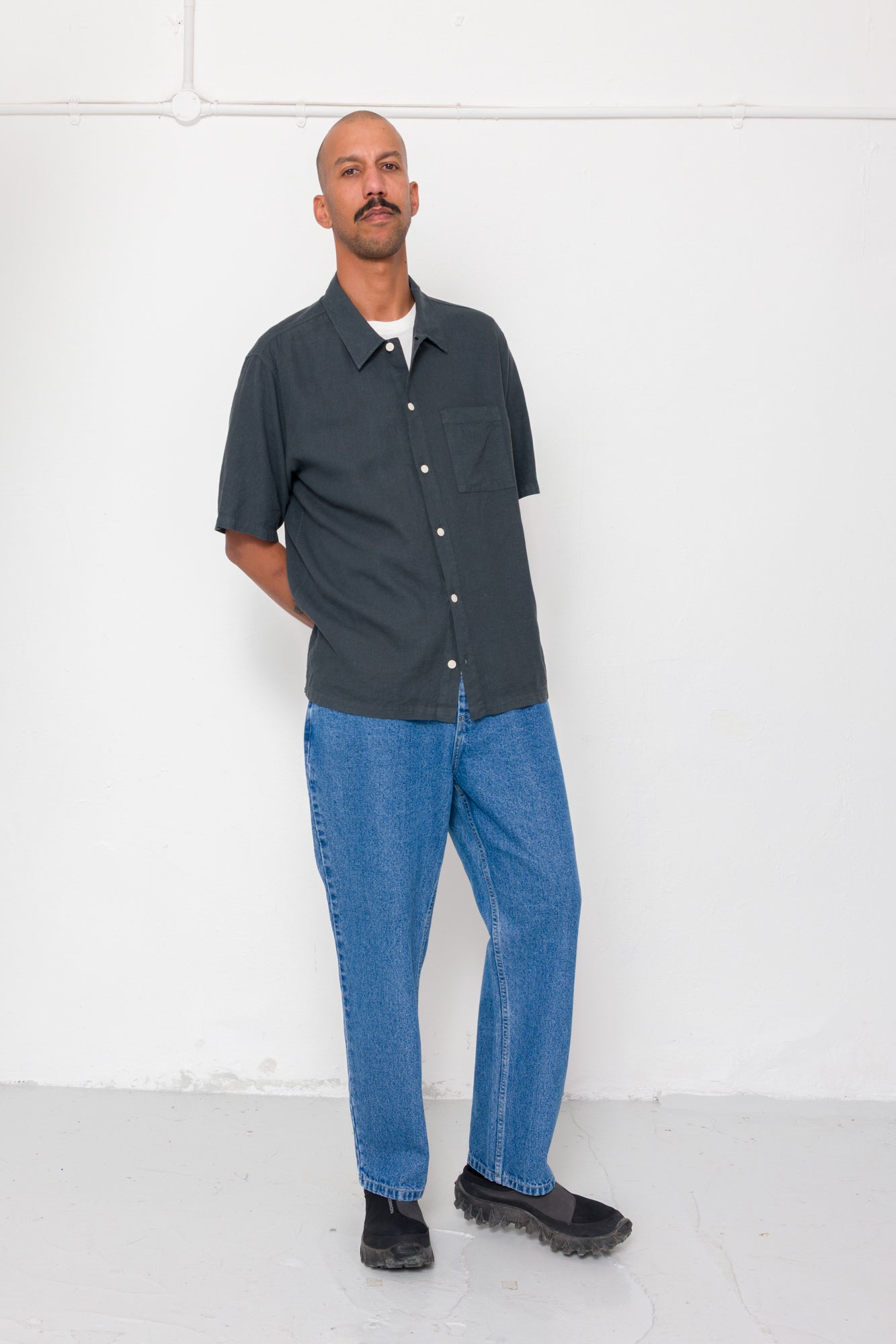 Gabe Shirt - Soft Black