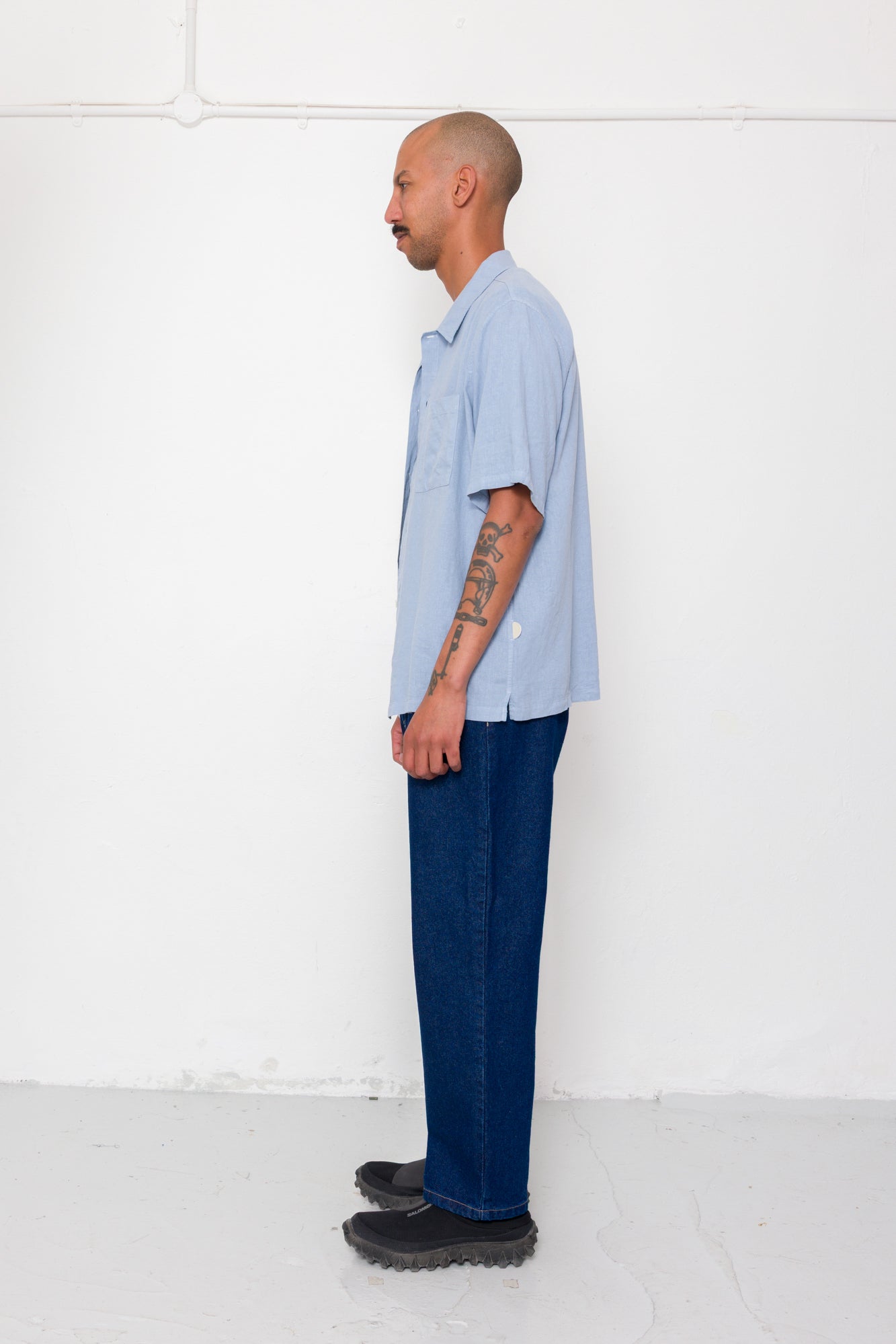 Gabe Shirt - Soft Blue
