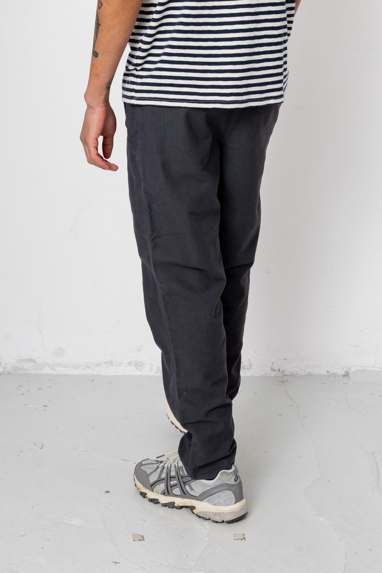 Lean Assembly Pant - Charcoal Moleskin