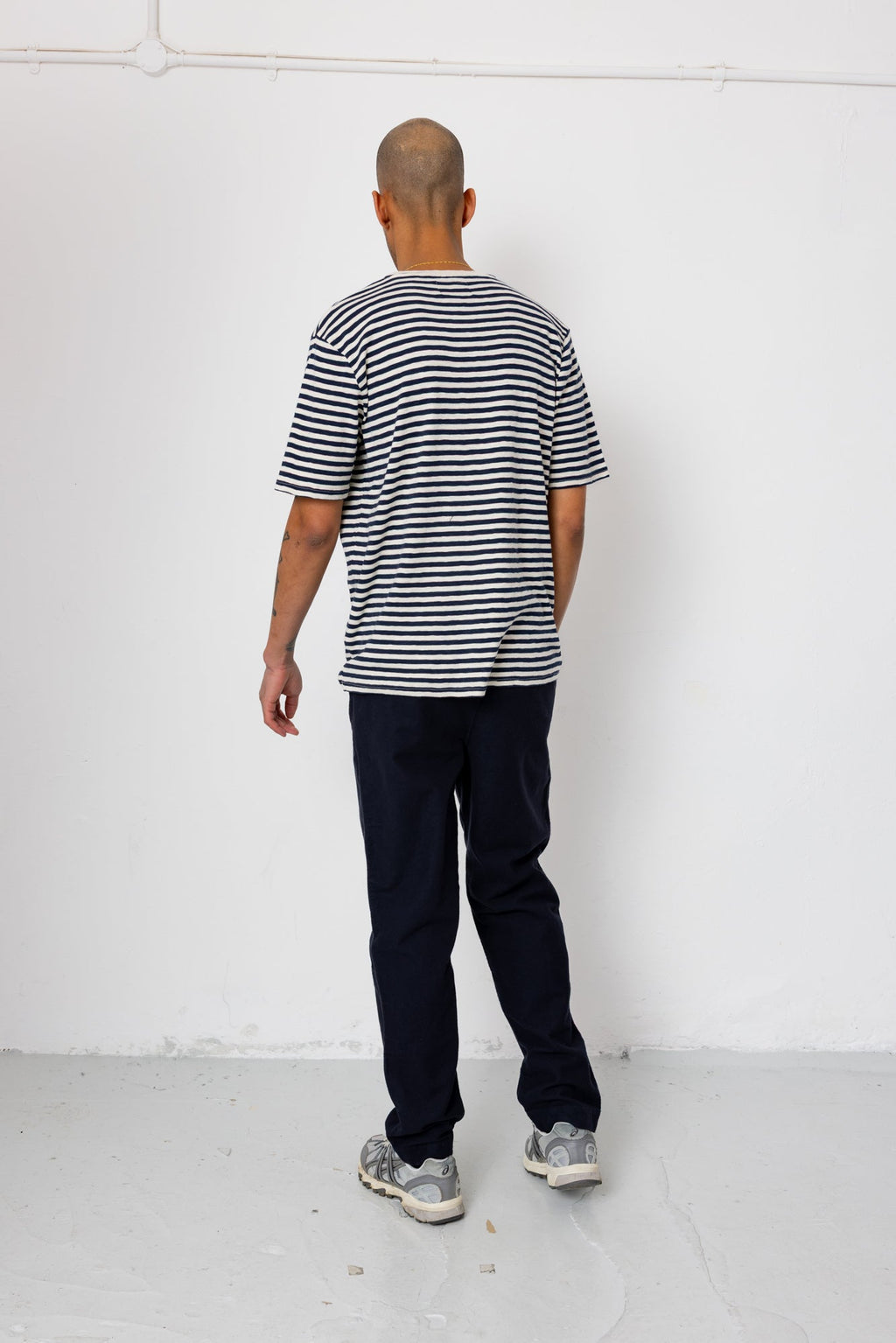 Lean Assembly Pant - Navy Moleskin