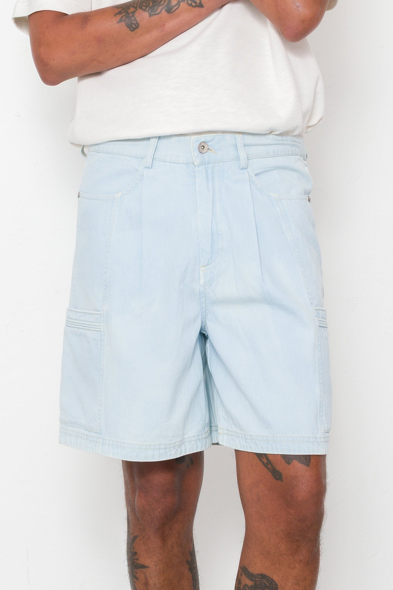 Lunar Jean Short - Light Denim