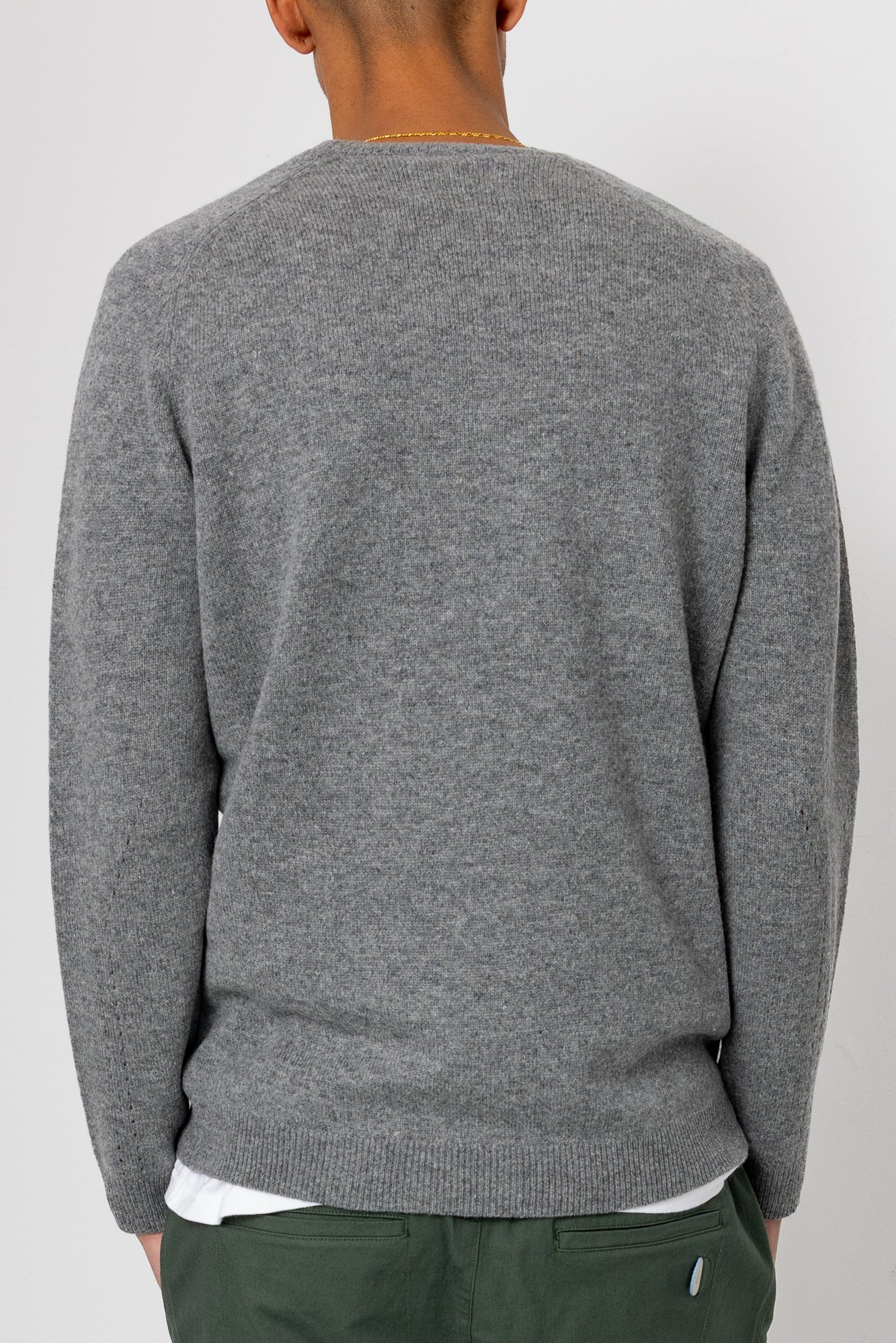 Patrice Crew - Grey Melange