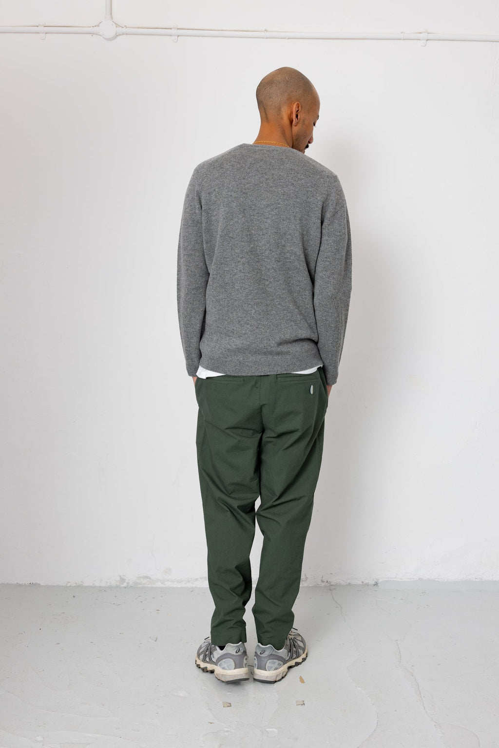 Patrice Crew - Grey Melange