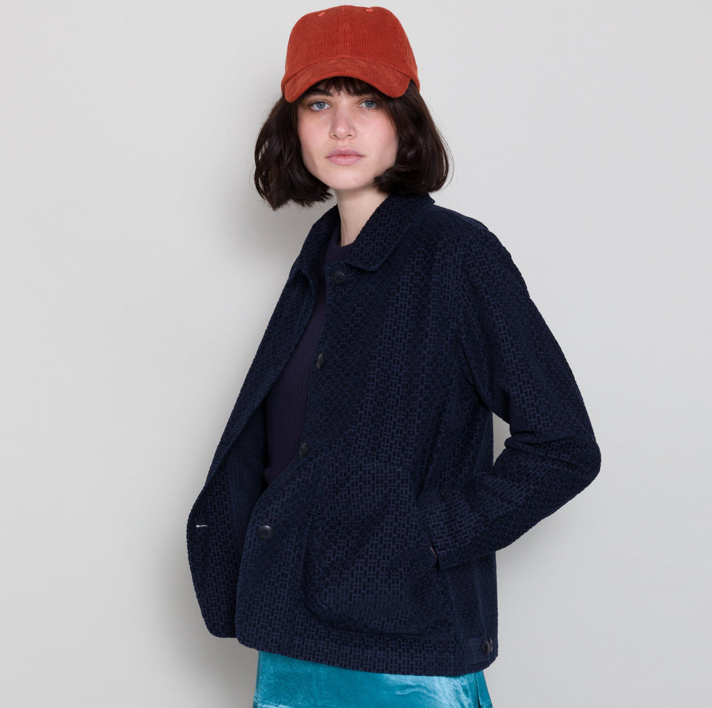 Prism Jacket - Navy Textured Cord