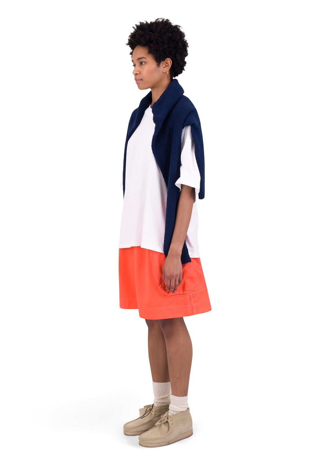 Prism Skirt - Coral Twill