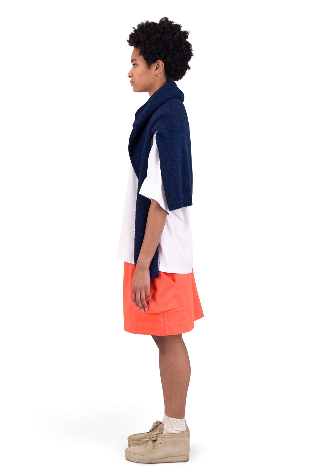 Prism Skirt - Coral Twill