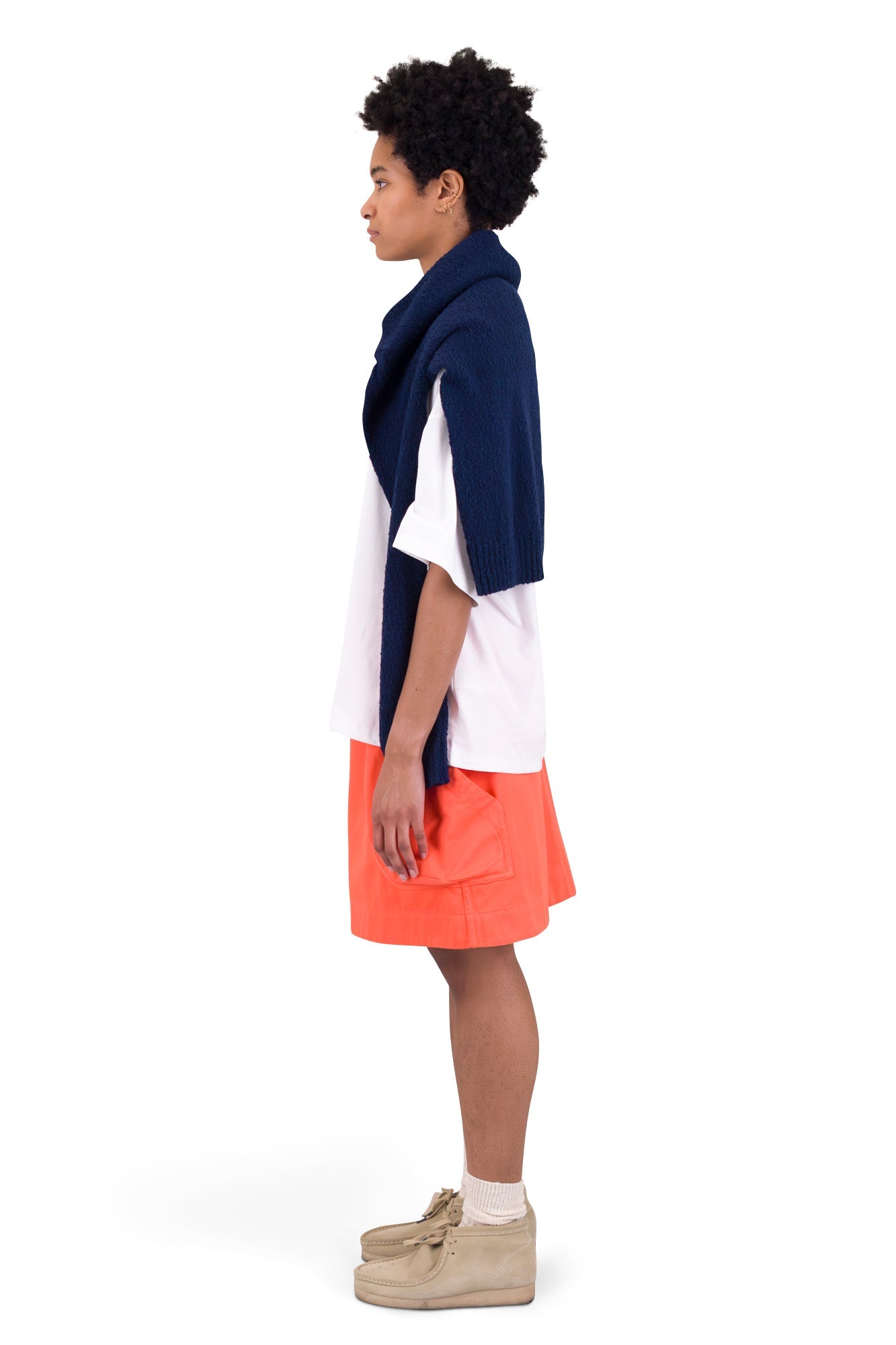 Prism Skirt - Coral Twill