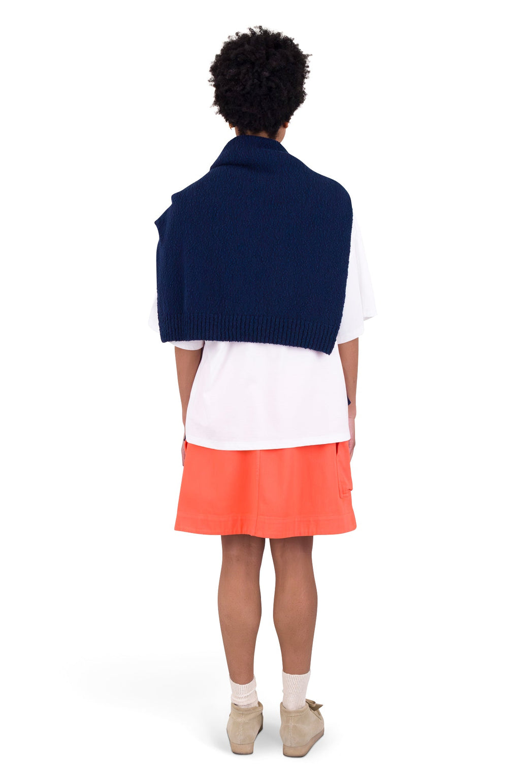 Prism Skirt - Coral Twill