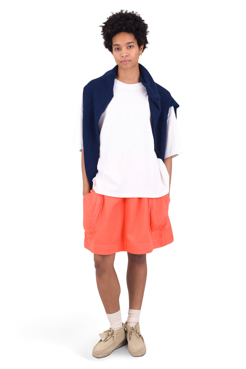 Prism Skirt - Coral Twill